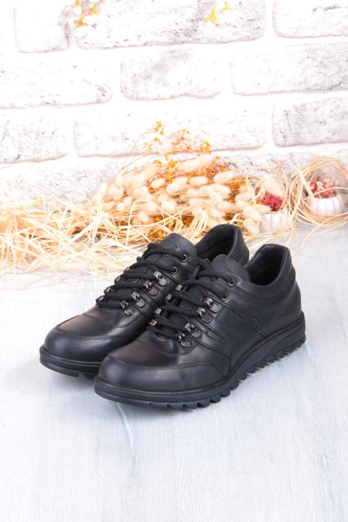 5151 Grezör Rahat Kauçuk Taban Orijinal Hakiki Deri Erkek Ayakkabı - Görsel 8