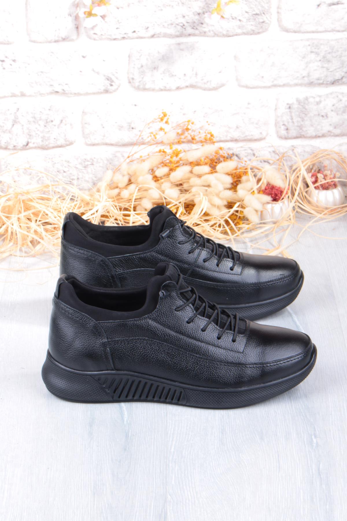 383513 Rahat Kauçuk Taban Orijinal Hakiki Deri Erkek Ayakkabı - Görsel 3