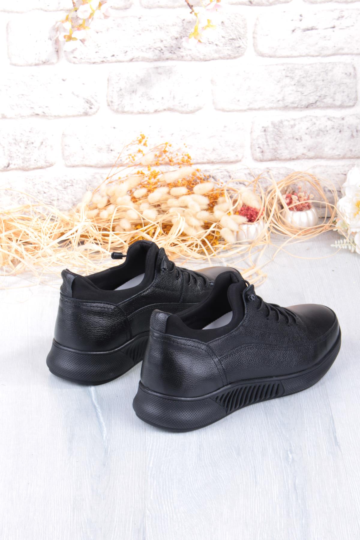 383513 Rahat Kauçuk Taban Orijinal Hakiki Deri Erkek Ayakkabı - Görsel 6