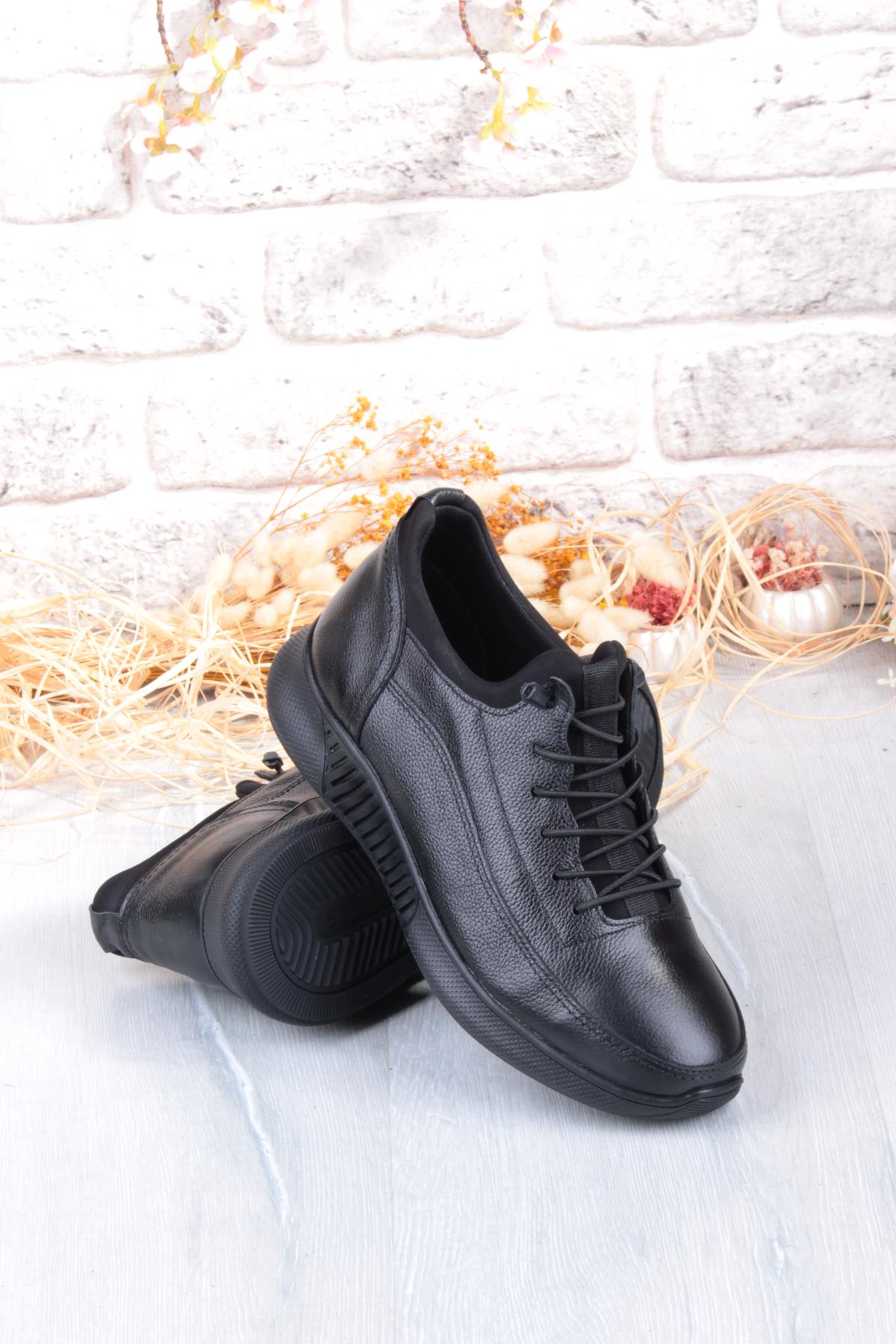 383513 Rahat Kauçuk Taban Orijinal Hakiki Deri Erkek Ayakkabı - Görsel 7