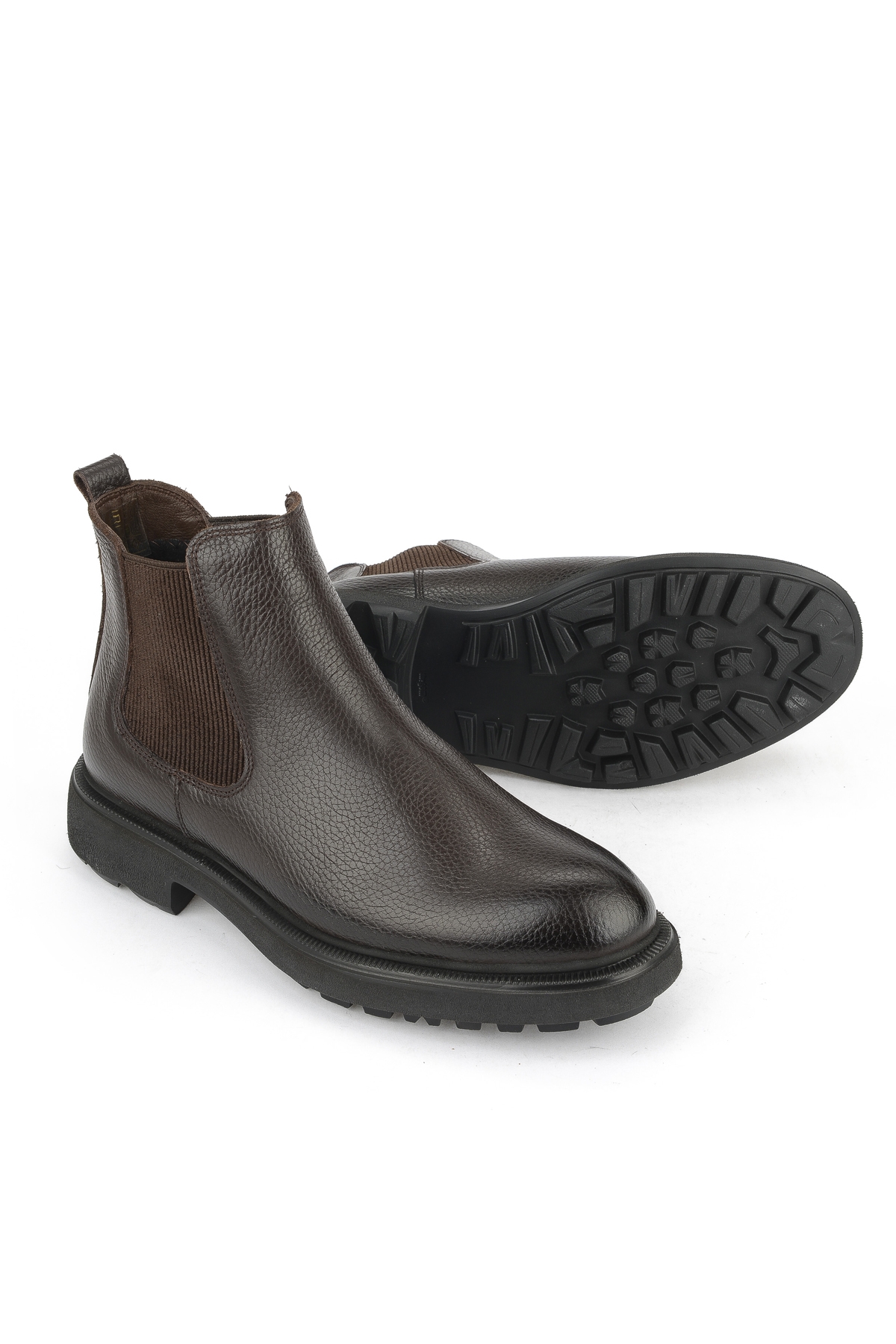 Erkek Hakiki Deri Bot 1531007Z8261 Kahve - Görsel 5