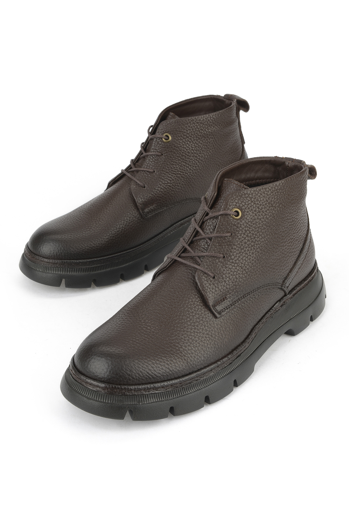 Erkek Hakiki Deri Bot 1531007Z384 Kahve - Görsel 6