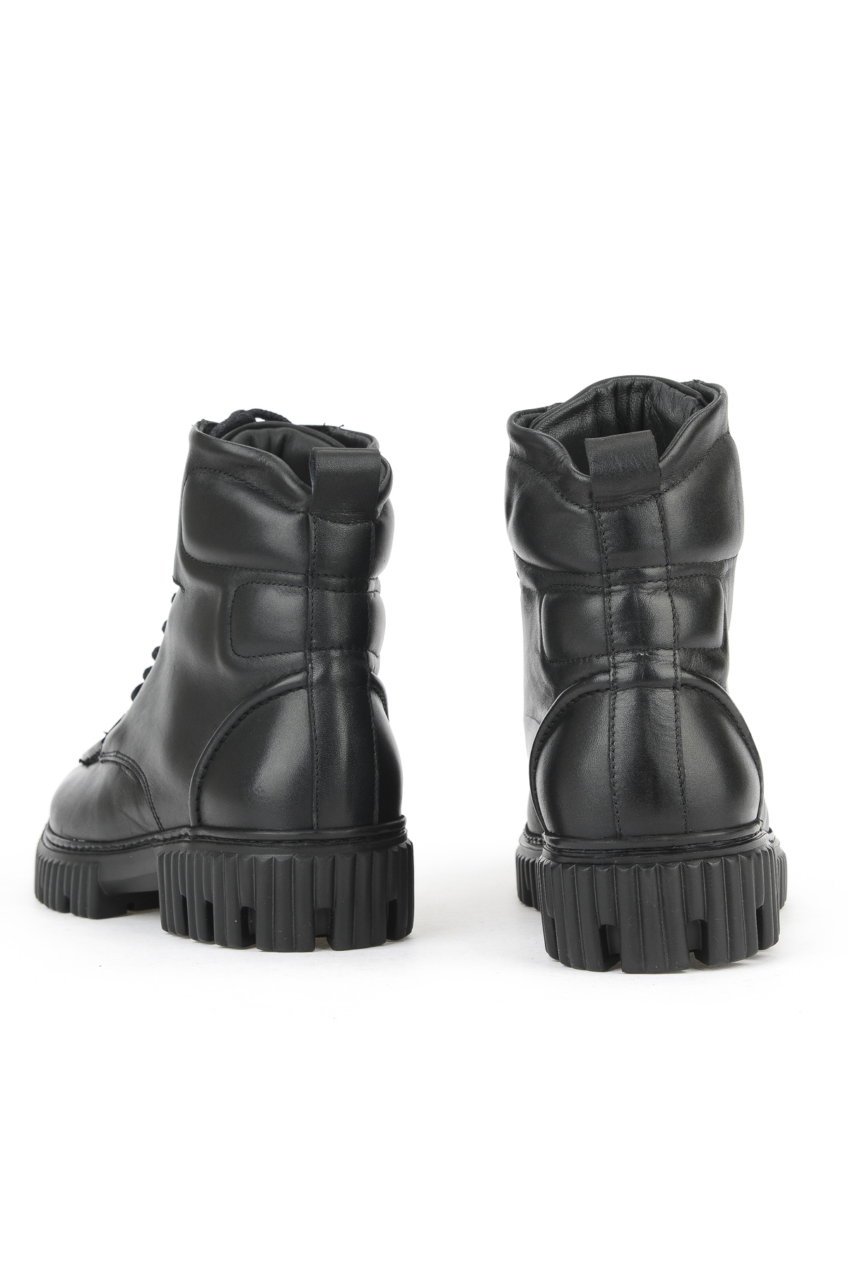 Erkek Hakiki Deri Bot 1531043Z54063 Siyah - Görsel 4