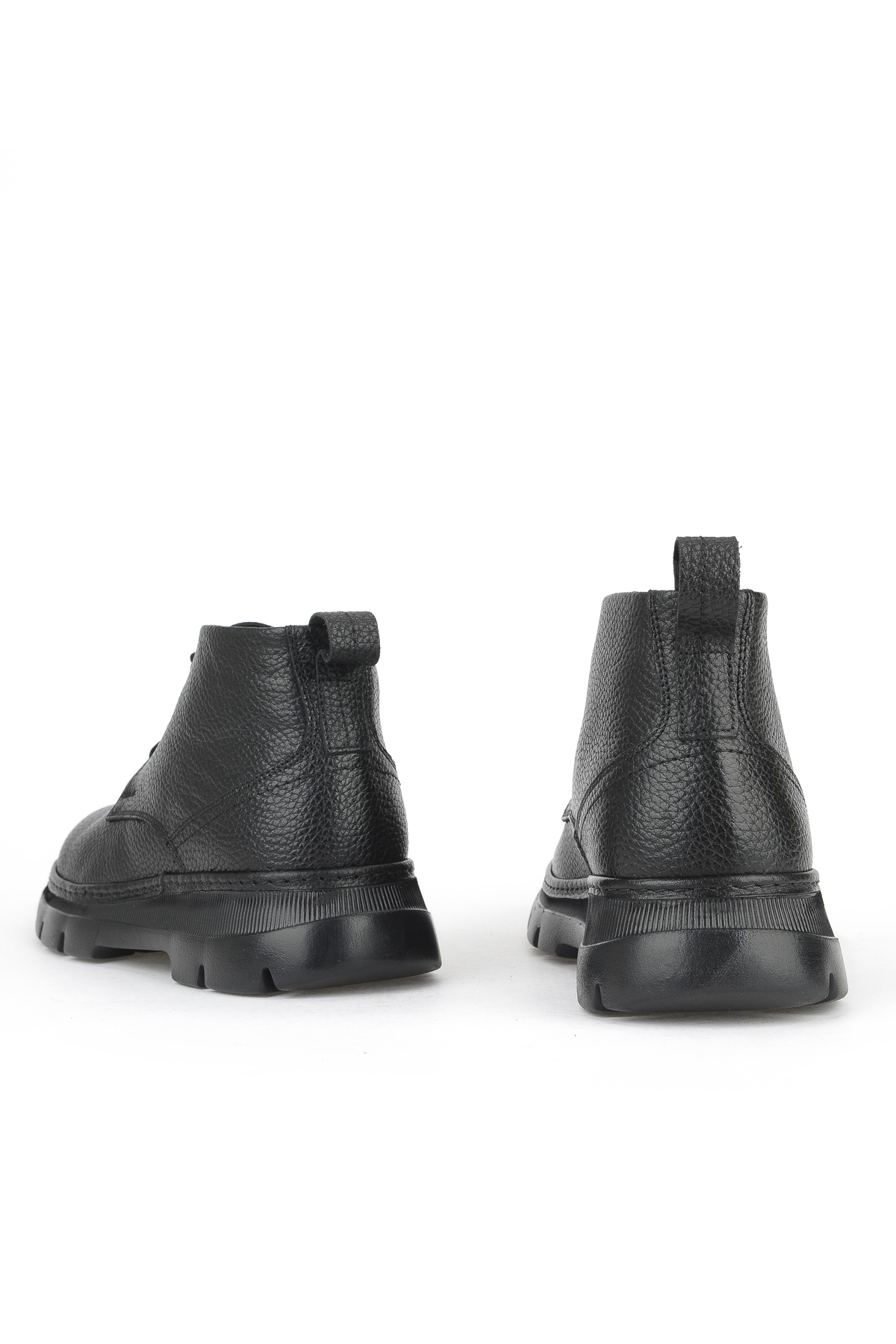 Erkek Hakiki Deri Bot 1531007Z384 Siyah - Görsel 4