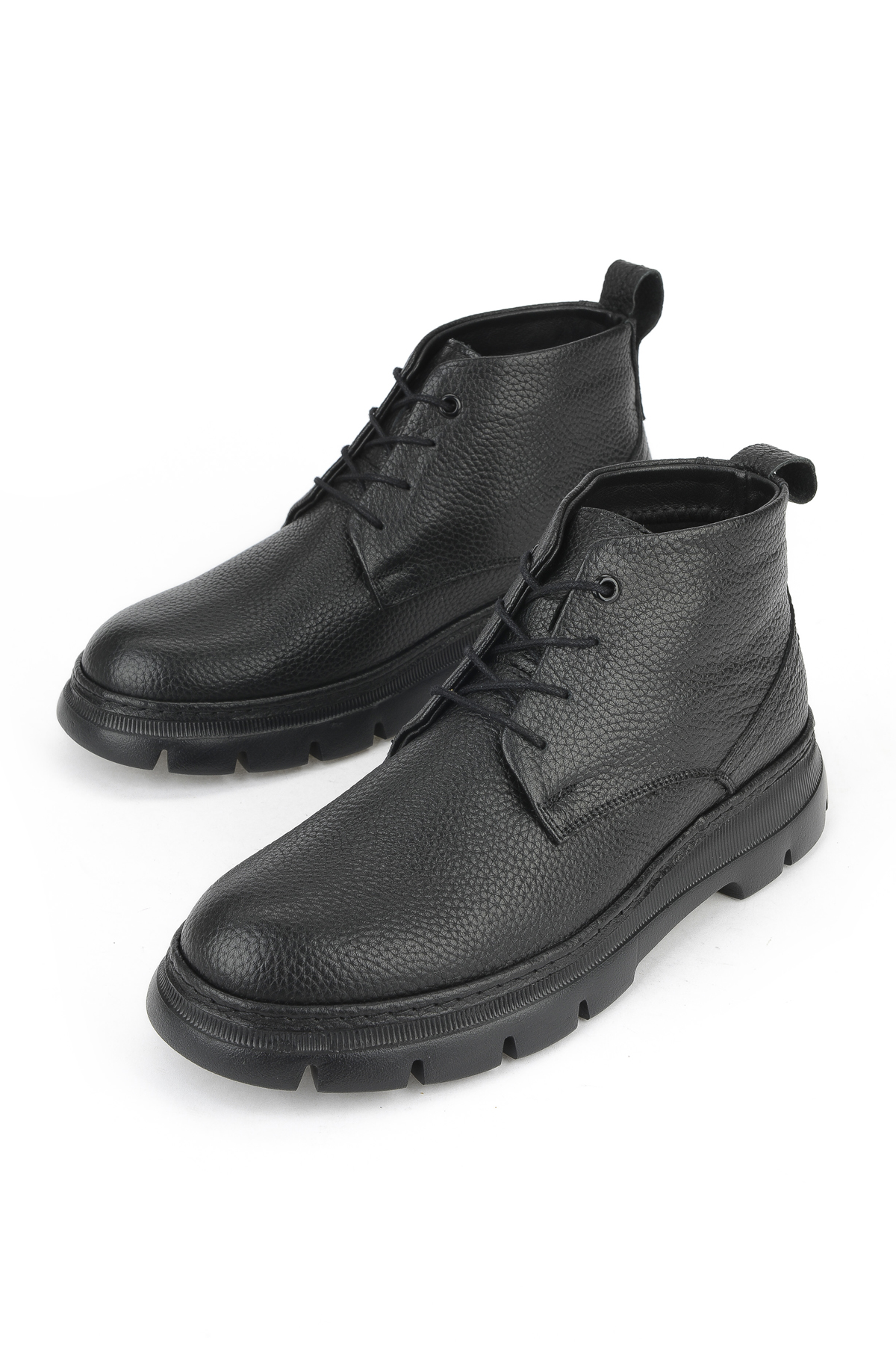Erkek Hakiki Deri Bot 1531007Z384 Siyah - Görsel 6