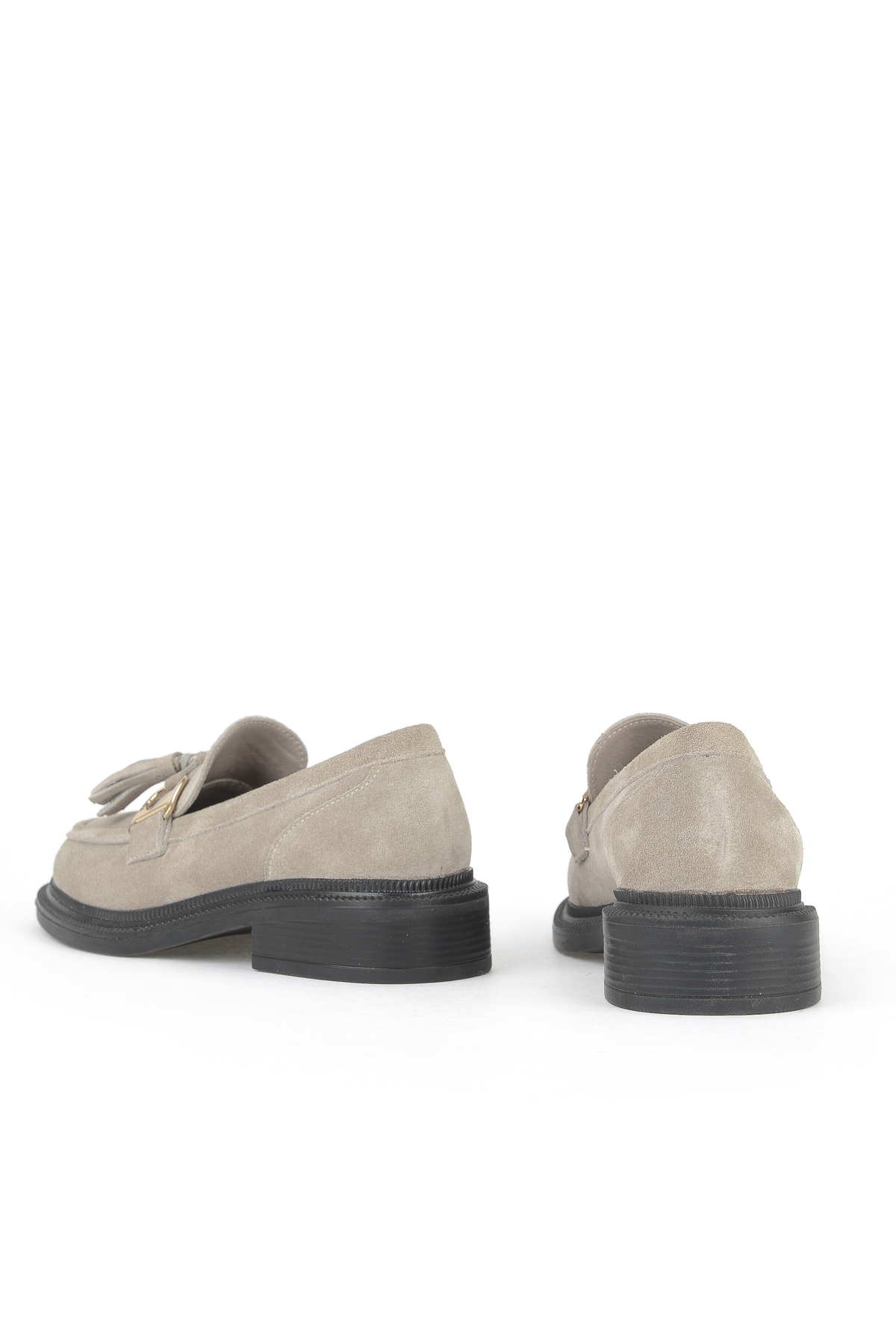 Kadın Hakiki Deri Ayakkabı 153111Z22403 Bej - Görsel 4