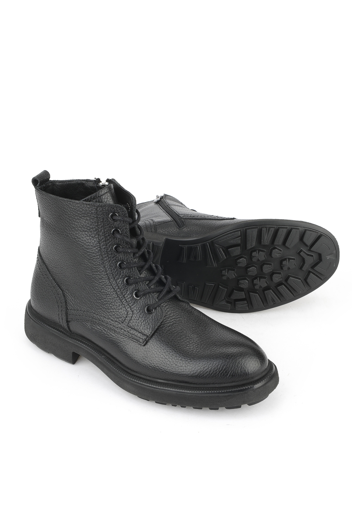 Erkek Hakiki Deri Bot 1531007Z8263 Siyah - Görsel 5