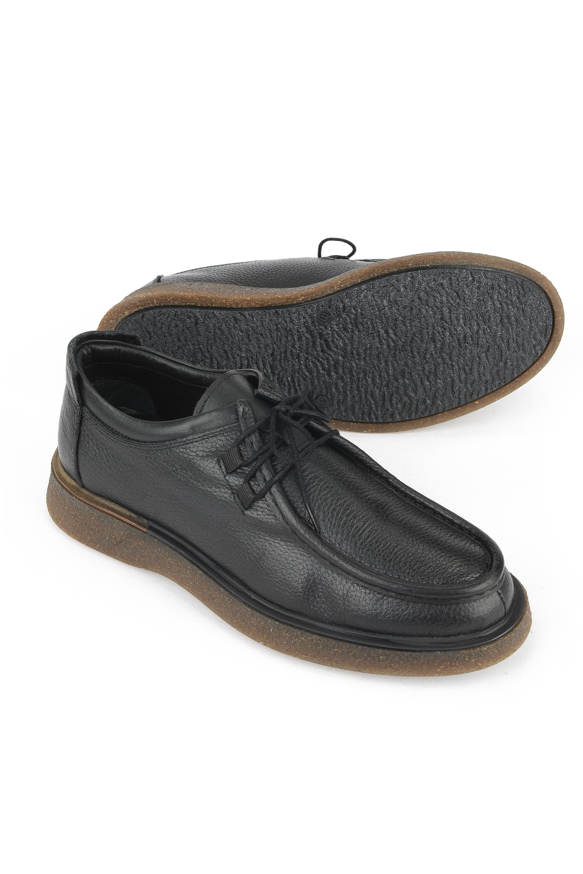 Erkek Hakiki Deri Ayakkabı 1531007Z3197 Siyah - Görsel 5