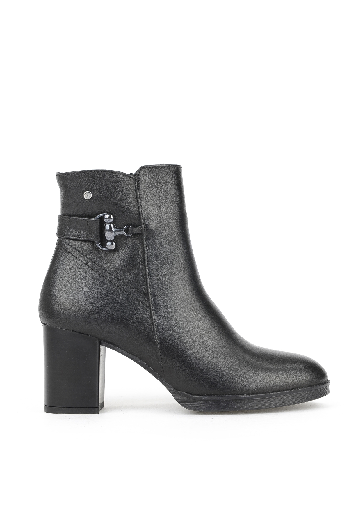 Kadın Hakiki Deri Bot 1531022Z7571 Siyah - Görsel 2