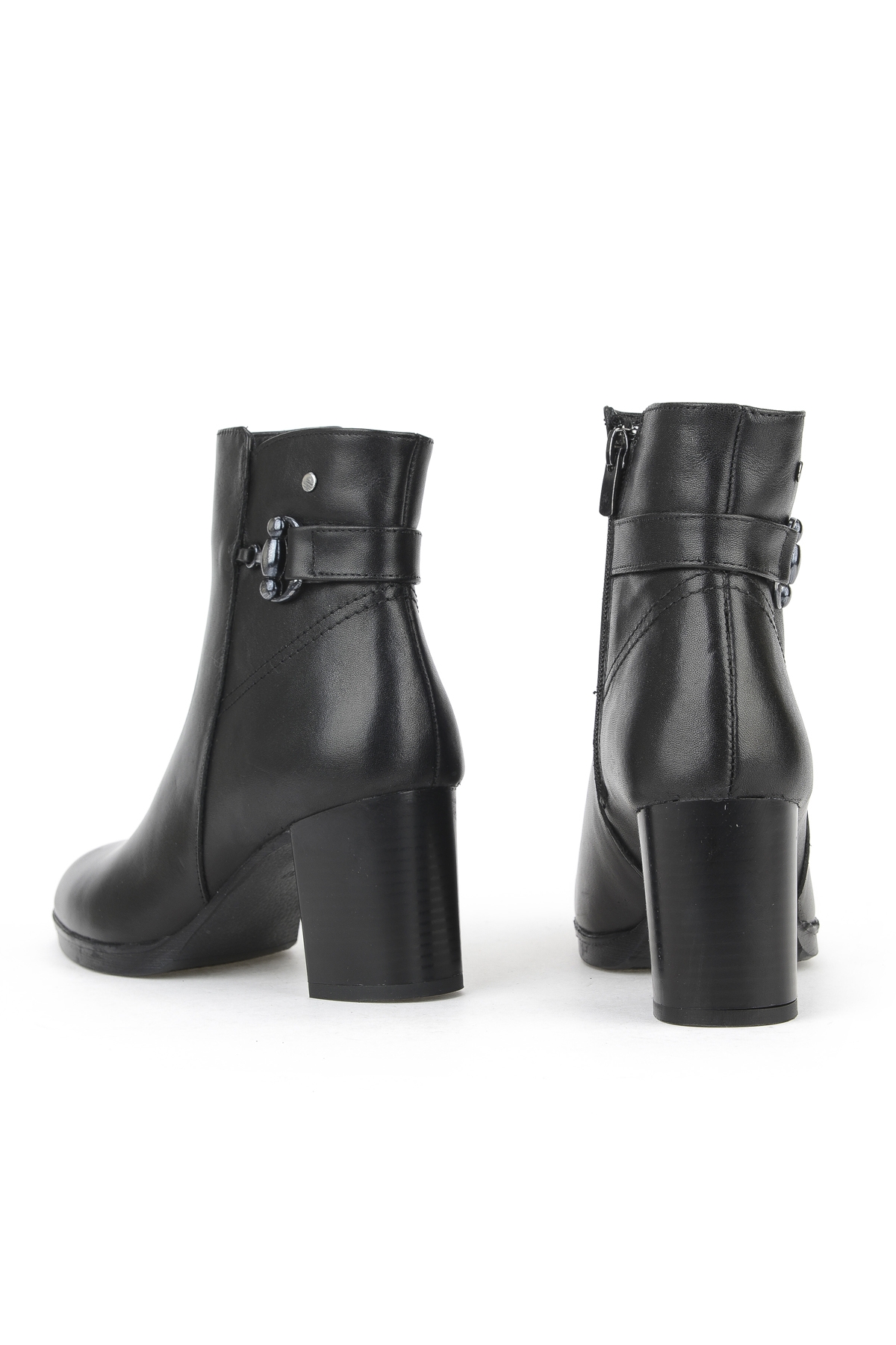 Kadın Hakiki Deri Bot 1531022Z7571 Siyah - Görsel 4