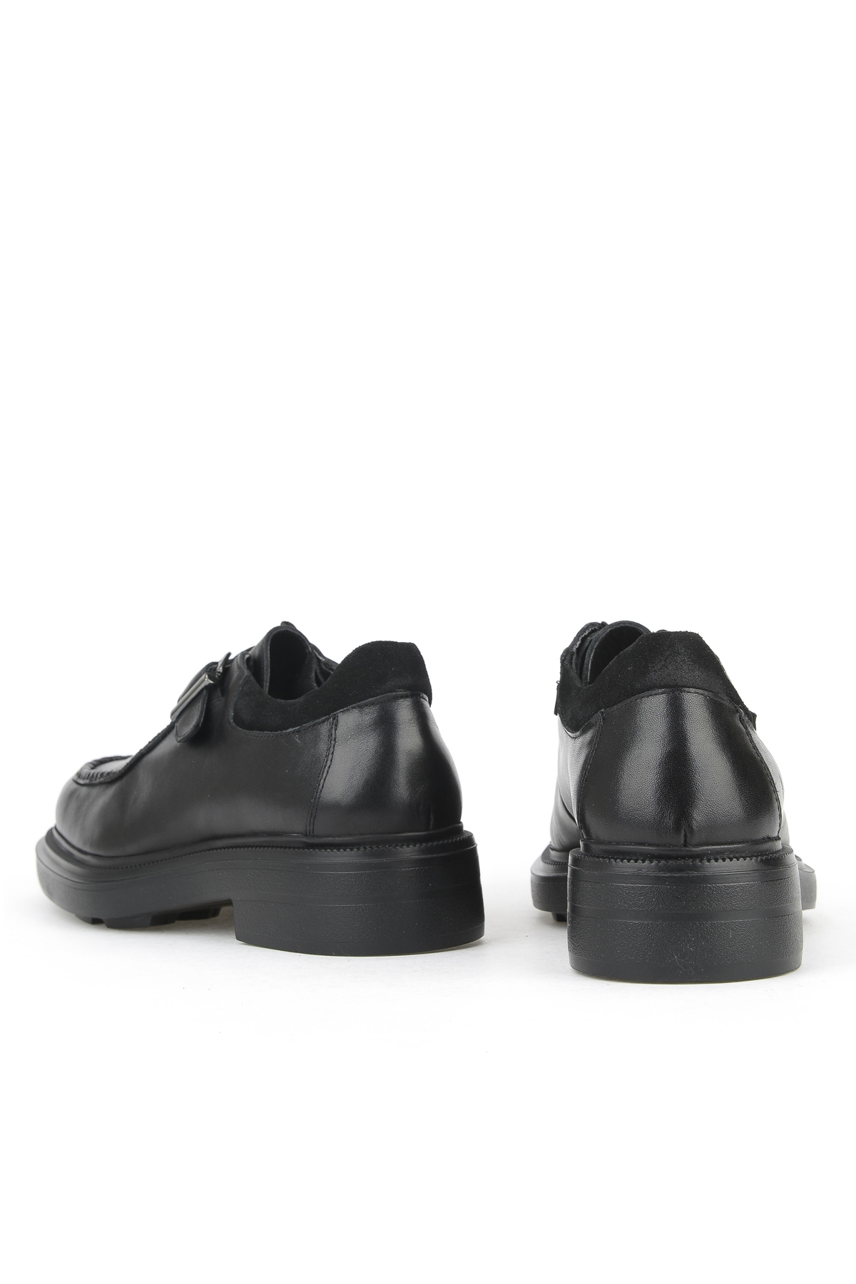 Kadın Hakiki Deri Ayakkabı 1531022Z1197 Siyah - Görsel 4