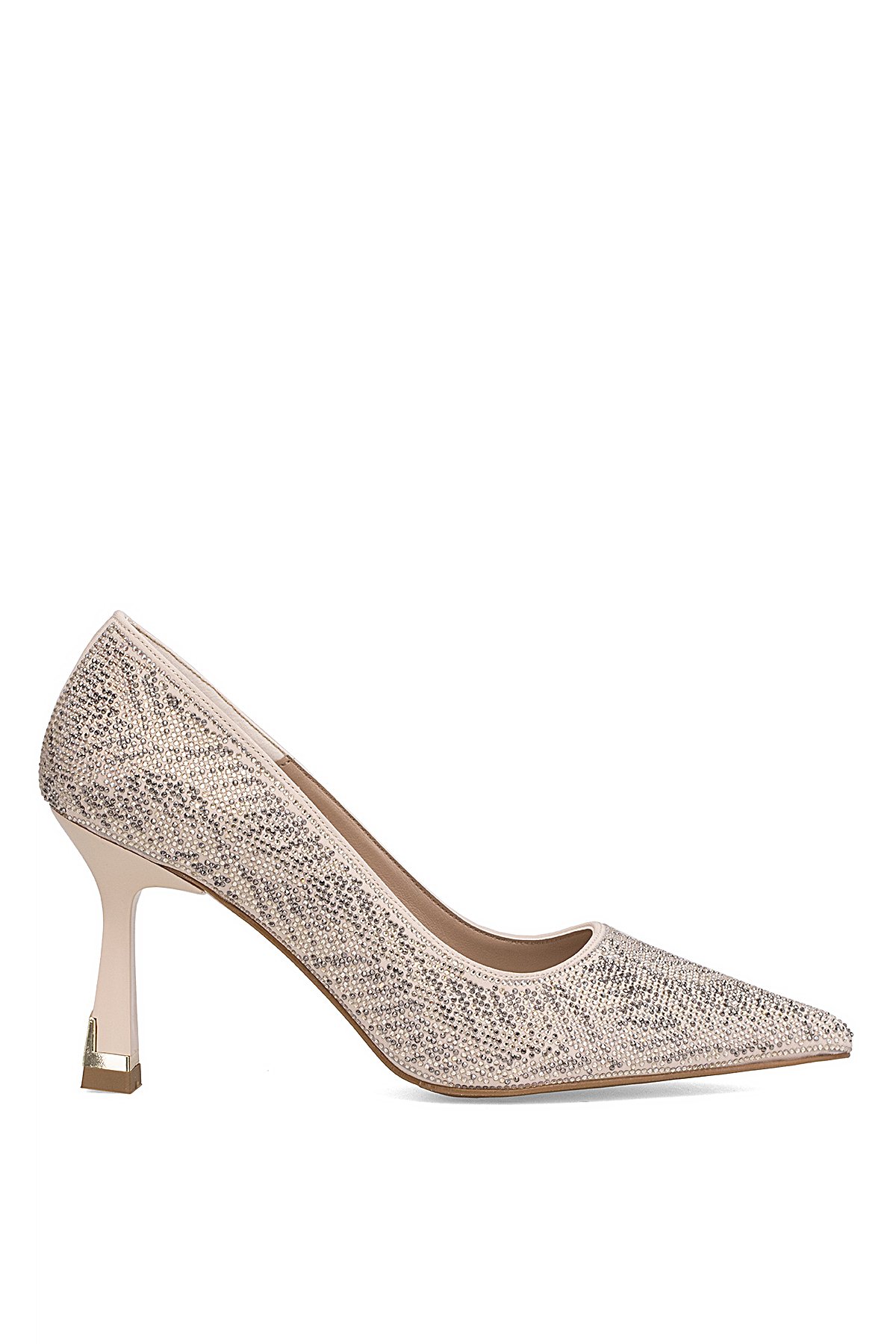 Elit PM221 K7701 Kadın Klasik Topuklu Ayakkabı Ten - Görsel 2