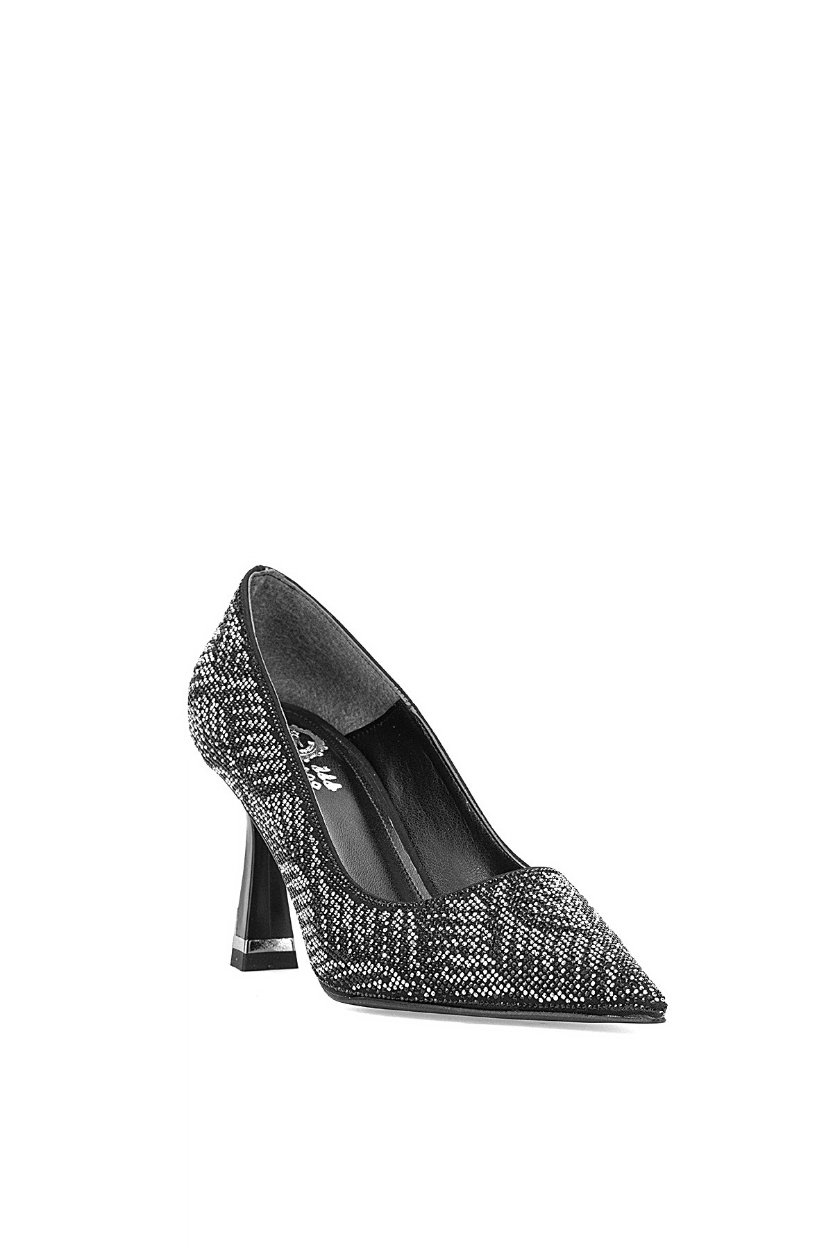 Elit PM221 K7701 Kadın Klasik Topuklu Ayakkabı Siyah - Görsel 3