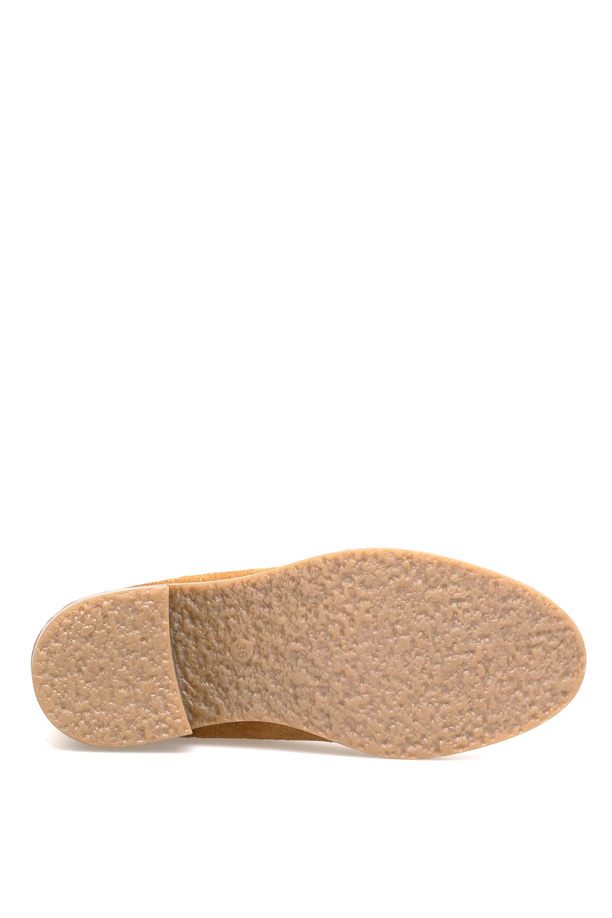 Elit Evelindra Kadın Hakiki Süet Deri Chelsea Bot Taba - Görsel 7