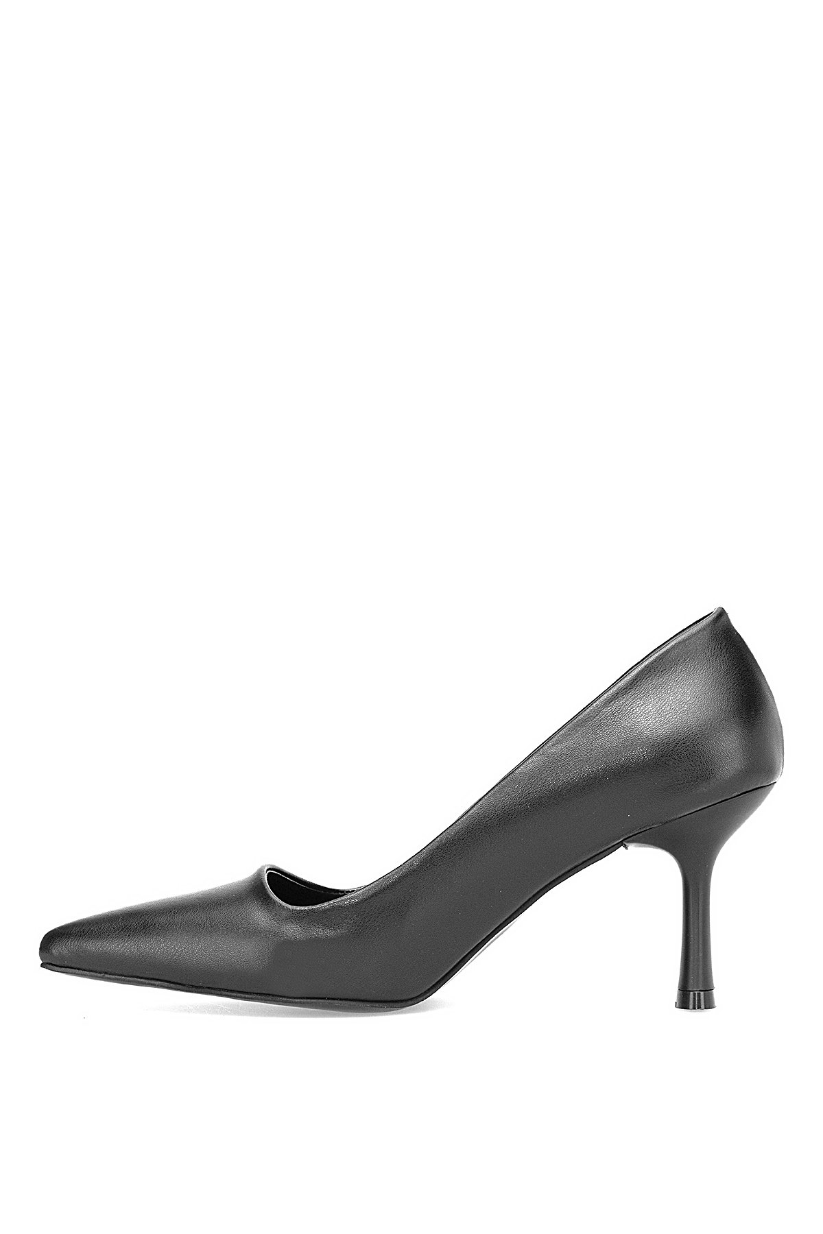 Elit 25KMST1111C Kadın Klasik Topuklu ayakkabı Siyah - Görsel 4