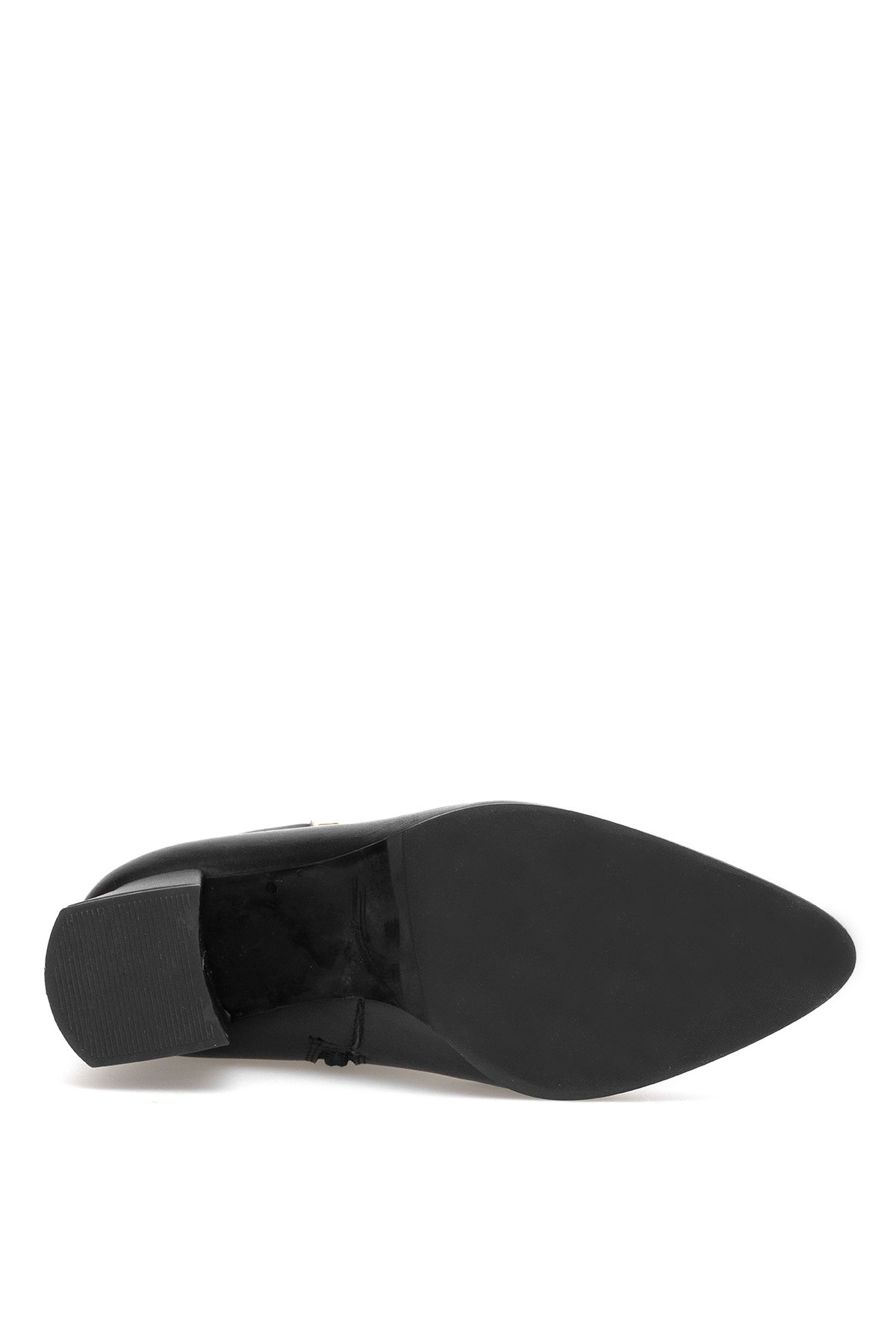 Elit Marivonne Kadın Hakiki Deri Topuklu Bot Siyah - Görsel 7