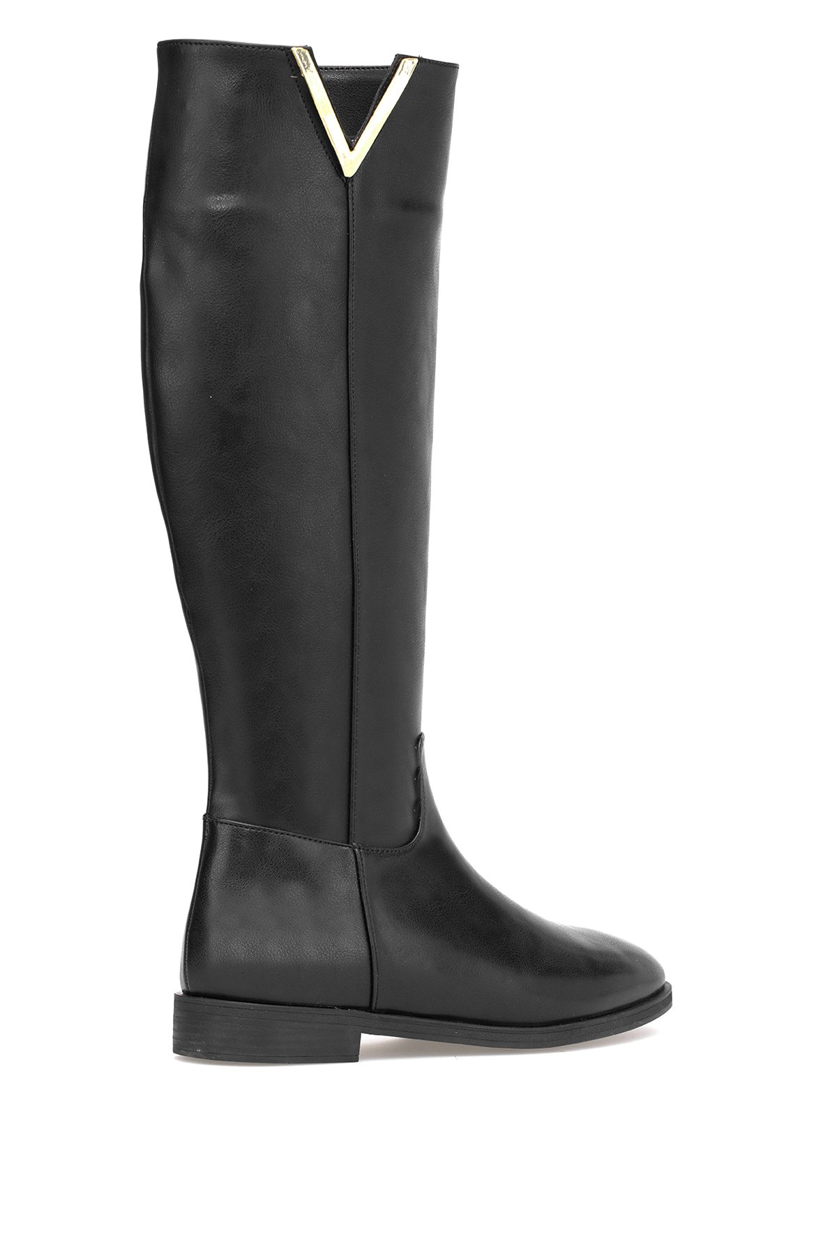 25BK41.104 Kadın Klasik Çizme Siyah - Görsel 5