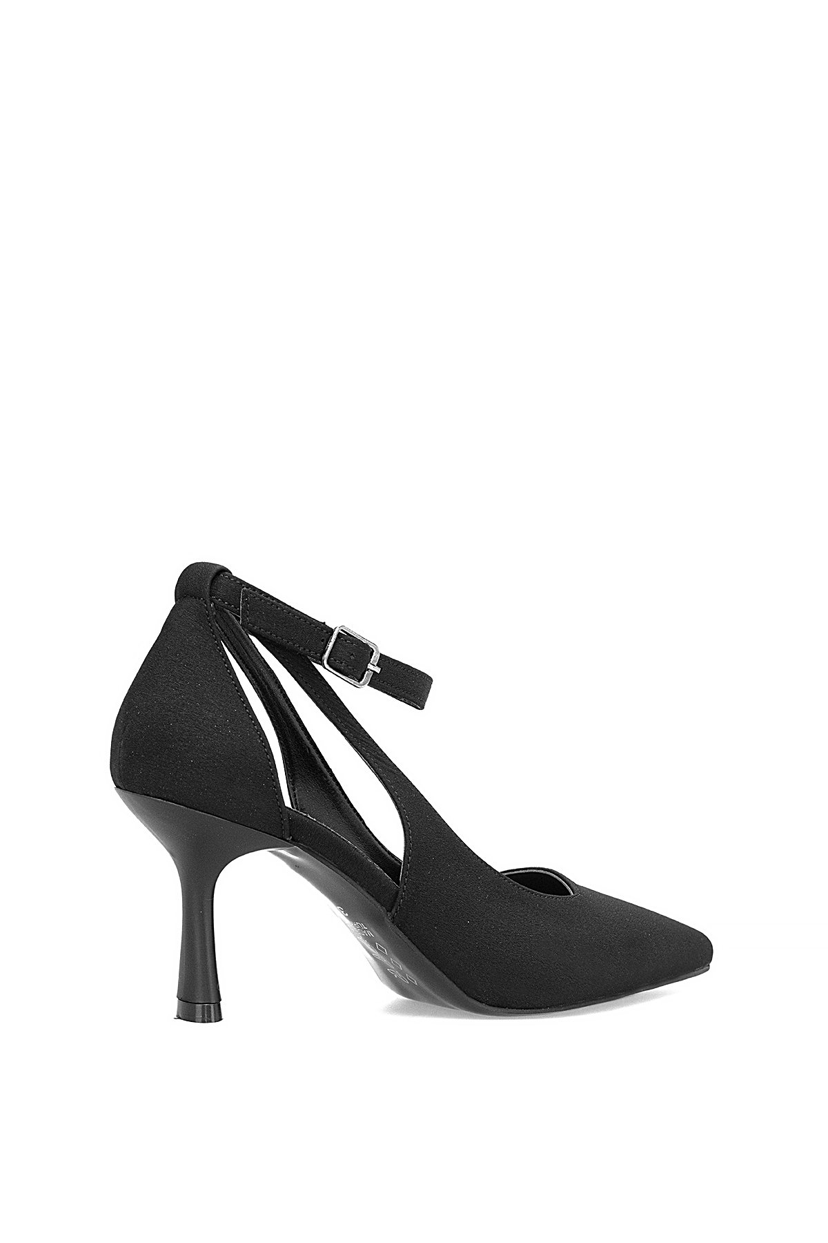 Elit 25KMST1117Z Kadın Klasik Topuklu ayakkabı Siyah - Görsel 5