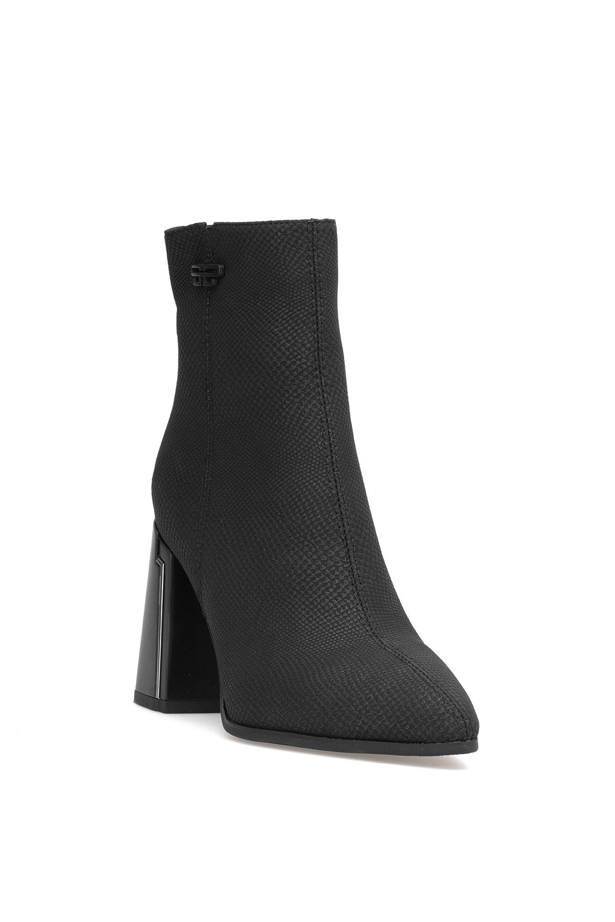 25K137 Kadın Topuklu Bot Siyah - Görsel 3