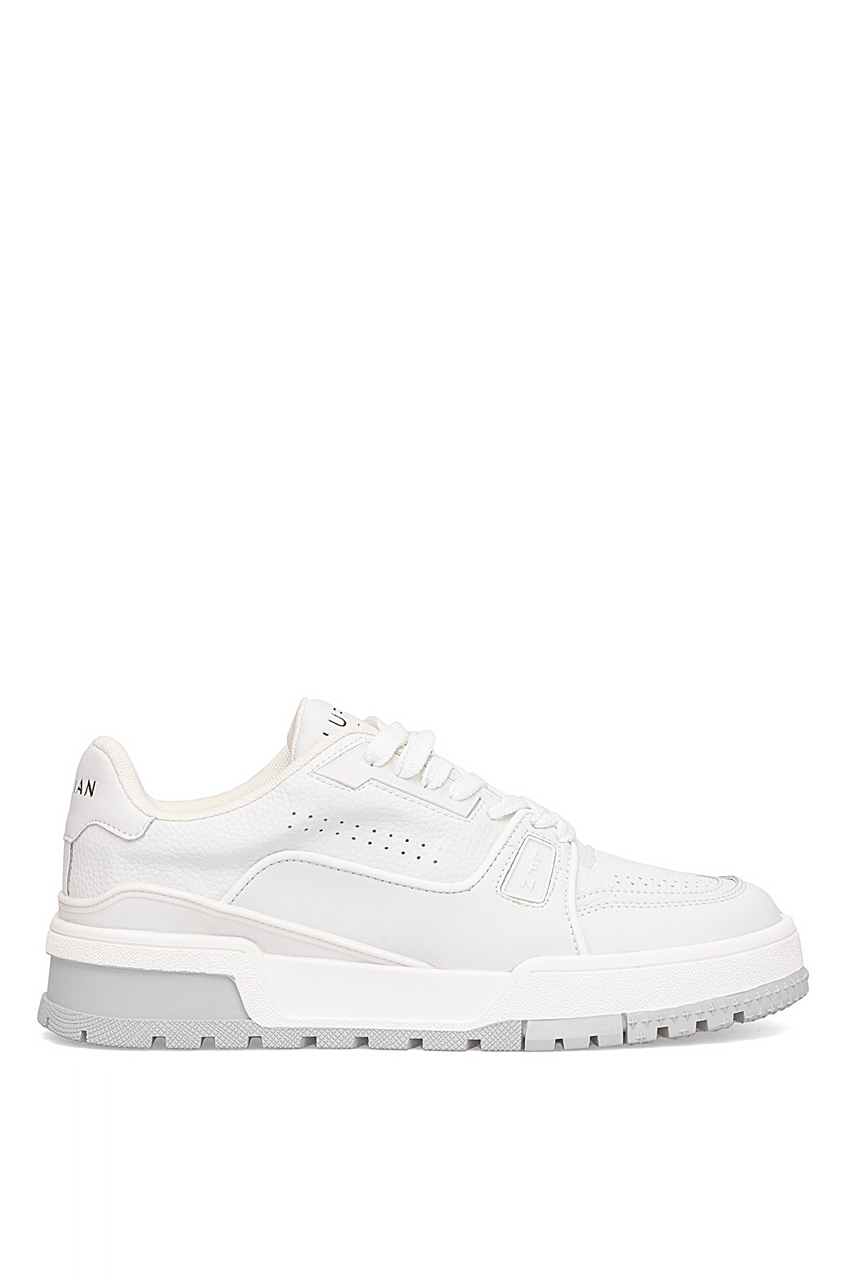 112230250 Albert 25K Erkek Hakiki Deri Klasik Sneaker Beyaz - Görsel 2