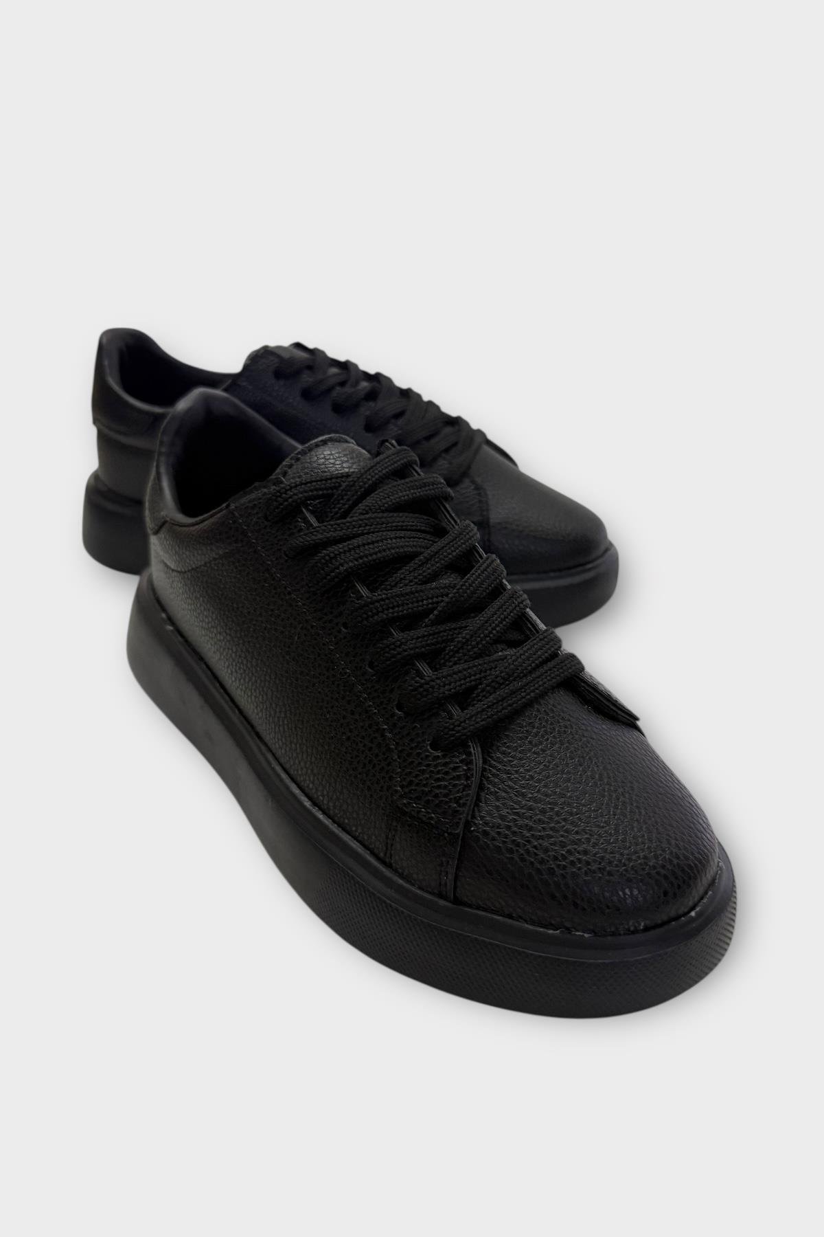 Unisex Günlük Sneaker Ayakkabı SİYAH - Görsel 3