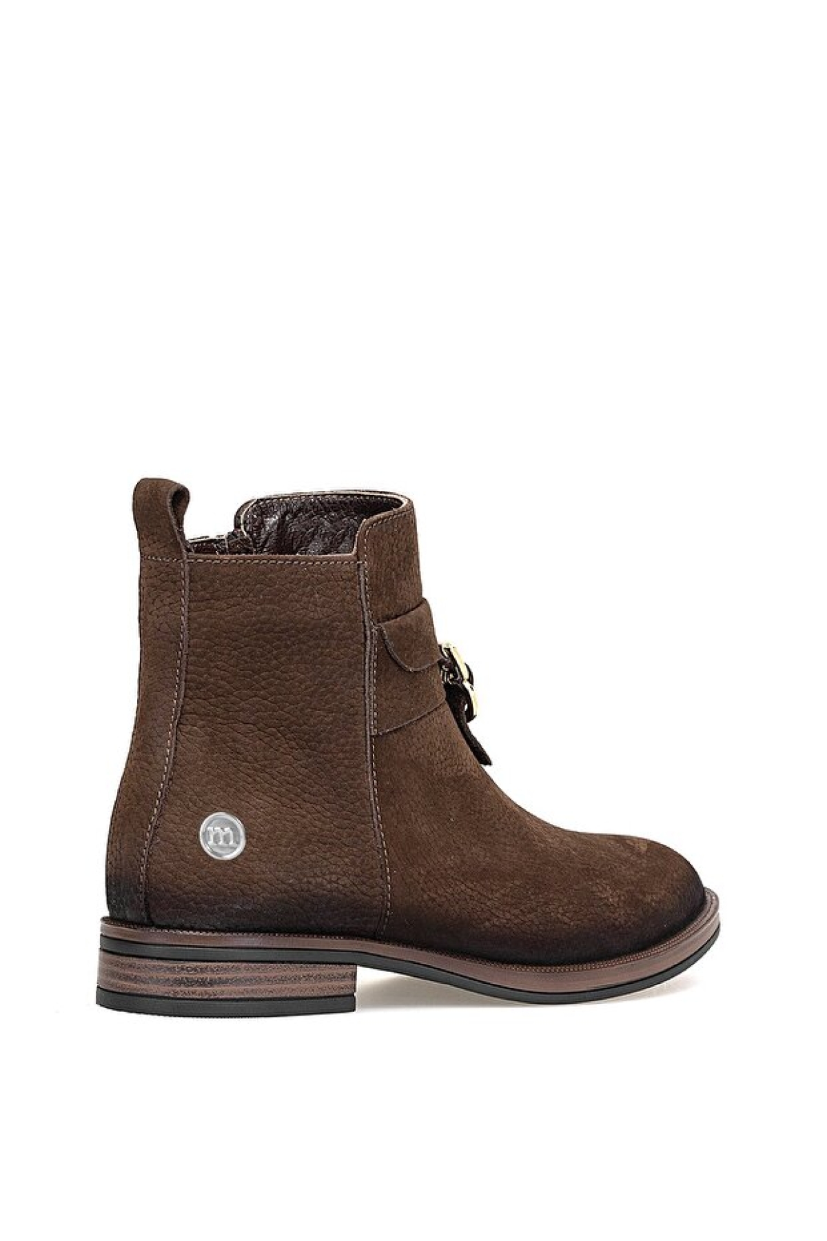D25KB-8305 Kadın Hakiki Nubuk Deri Klasik Bot - Görsel 5