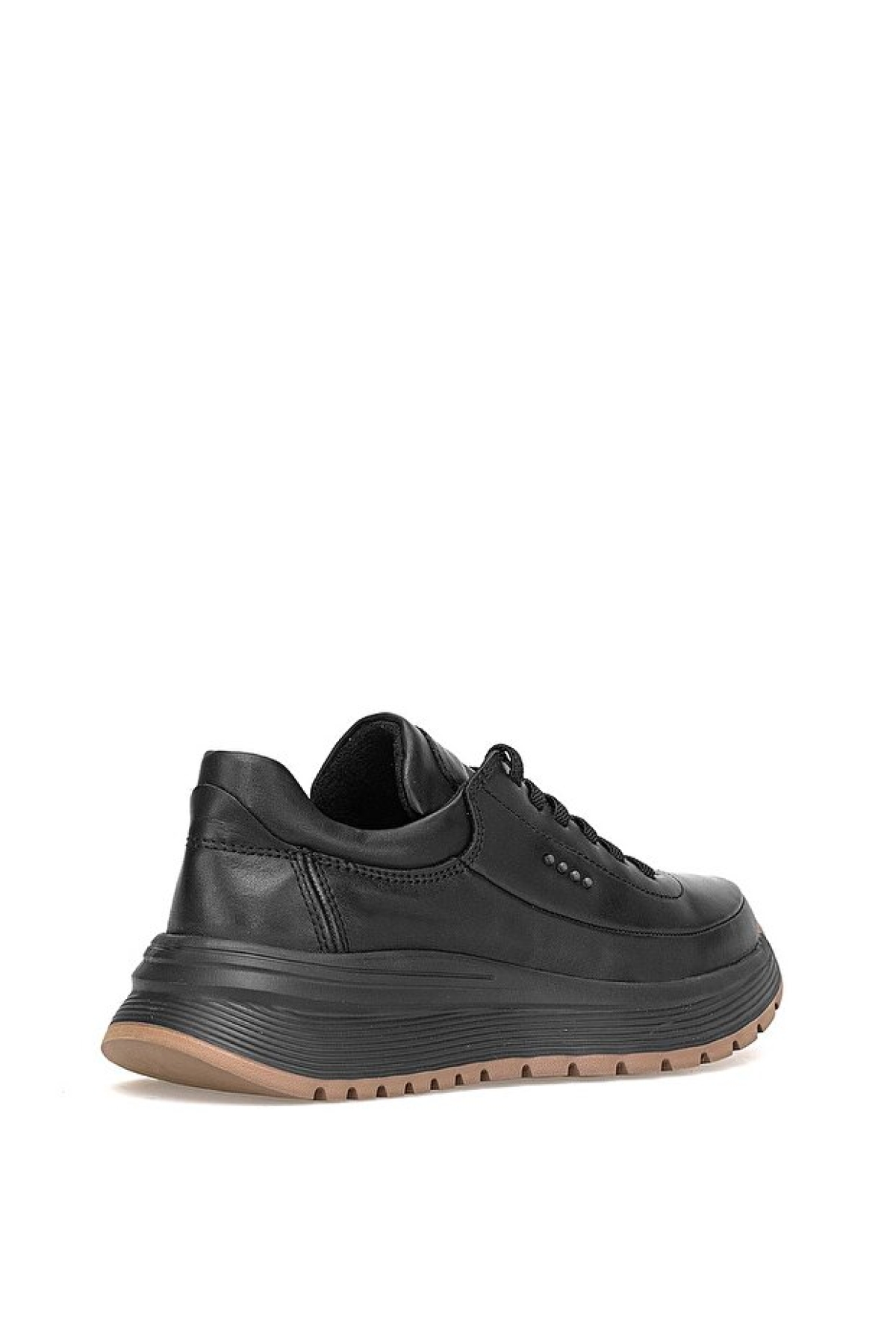 25KA-3795 Lastikli Kadın Günlük Deri Ayakkabı - Görsel 5