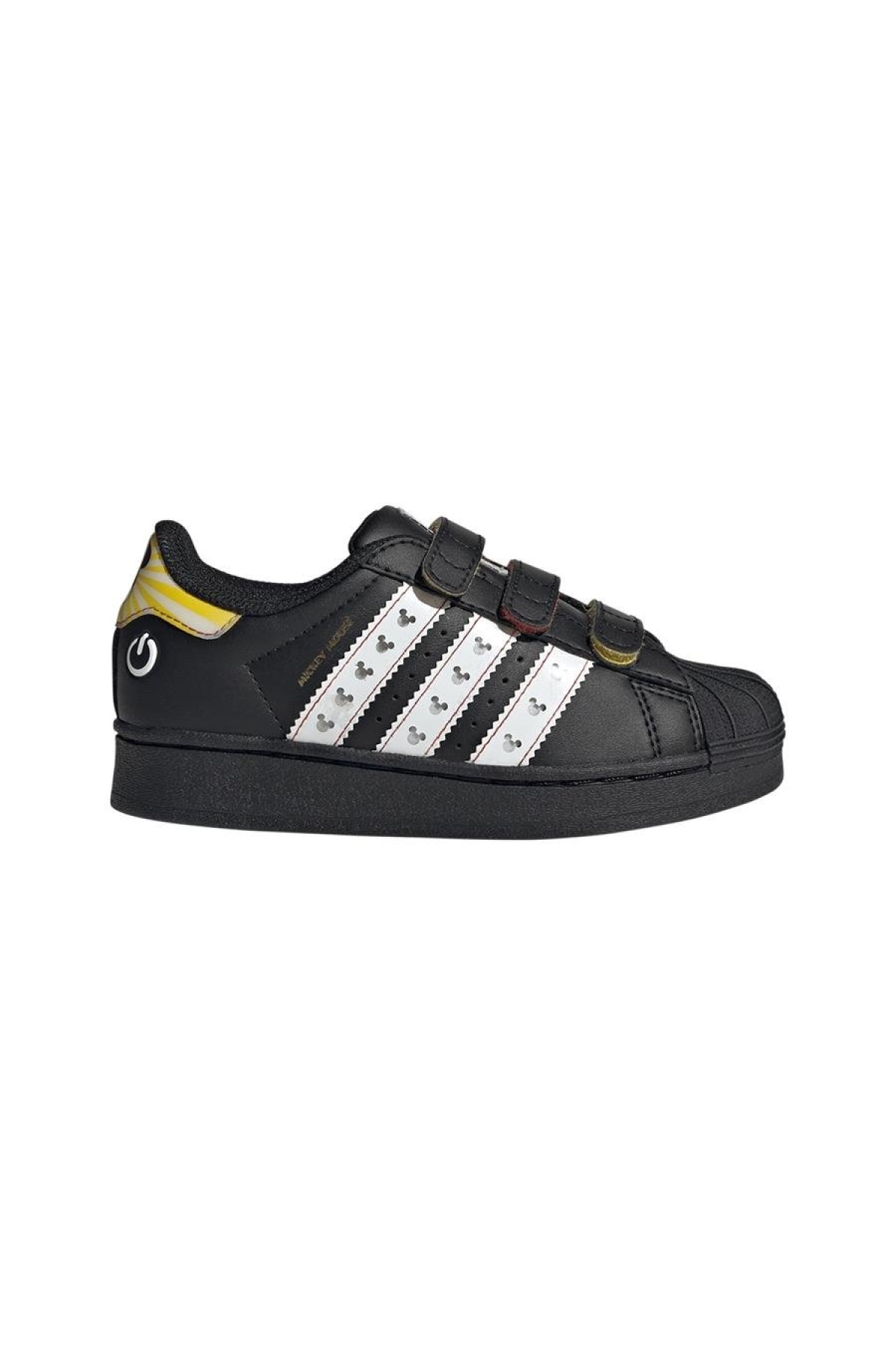 Çocuk Siyah Sneaker SUPERSTAR LED LIGHTS CF C JP8087 - Görsel 2