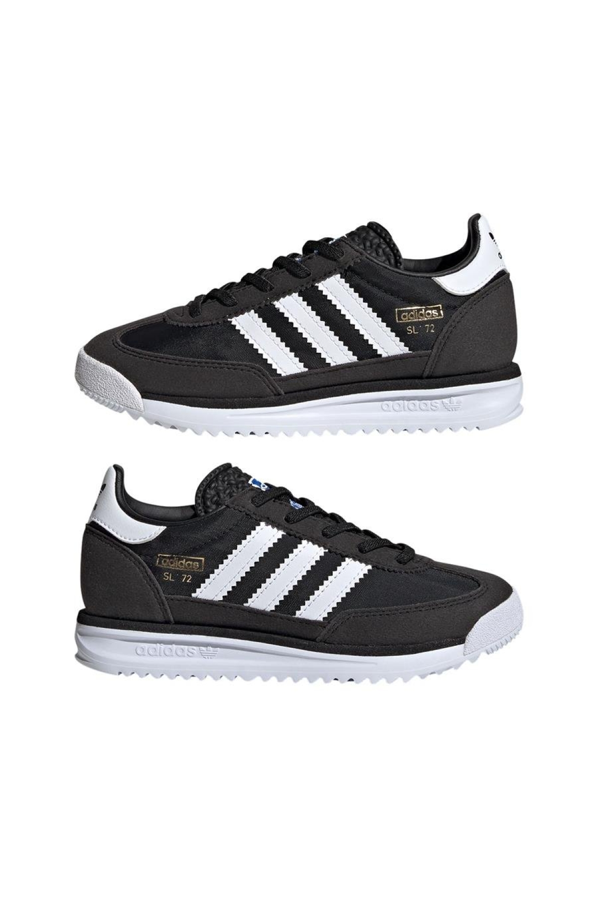 Çocuk Siyah Sneaker SL 72 RS EL C IH2982 - Görsel 3