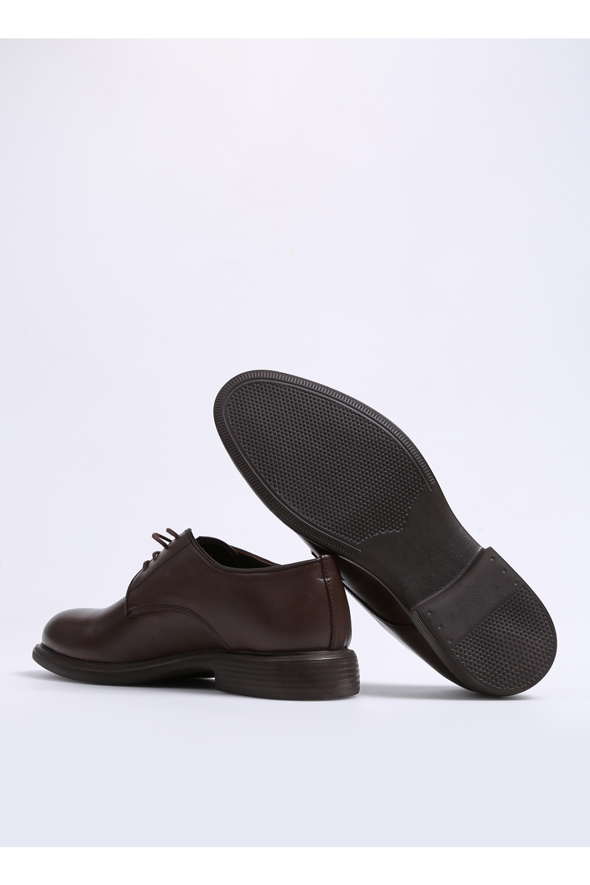 Kahverengi Erkek Deri Klasik Ayakkabı TERESINA - Görsel 5