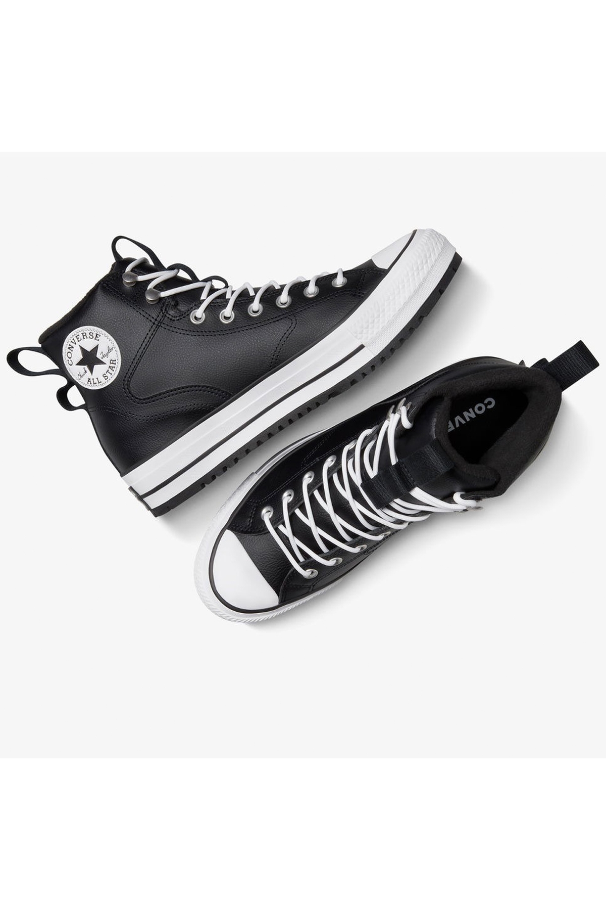 Chuck Taylor All Star Water Repellent Hike Erkek Siyah Sneaker - Görsel 4
