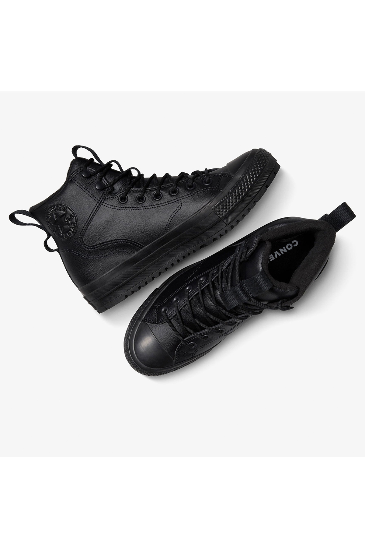 Chuck Taylor All Star Water Repellent Hike Erkek Siyah Sneaker - Görsel 4