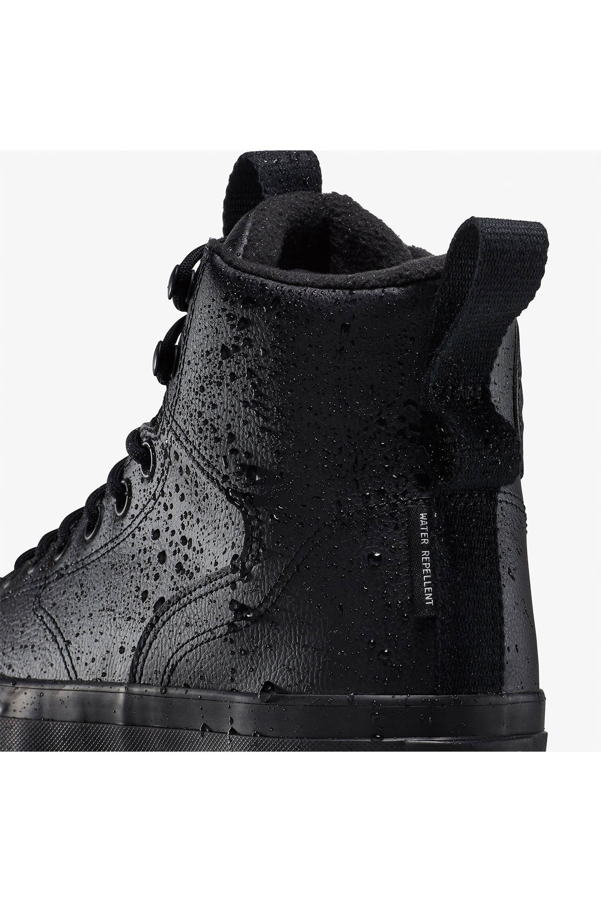 Chuck Taylor All Star Water Repellent Hike Erkek Siyah Sneaker - Görsel 6