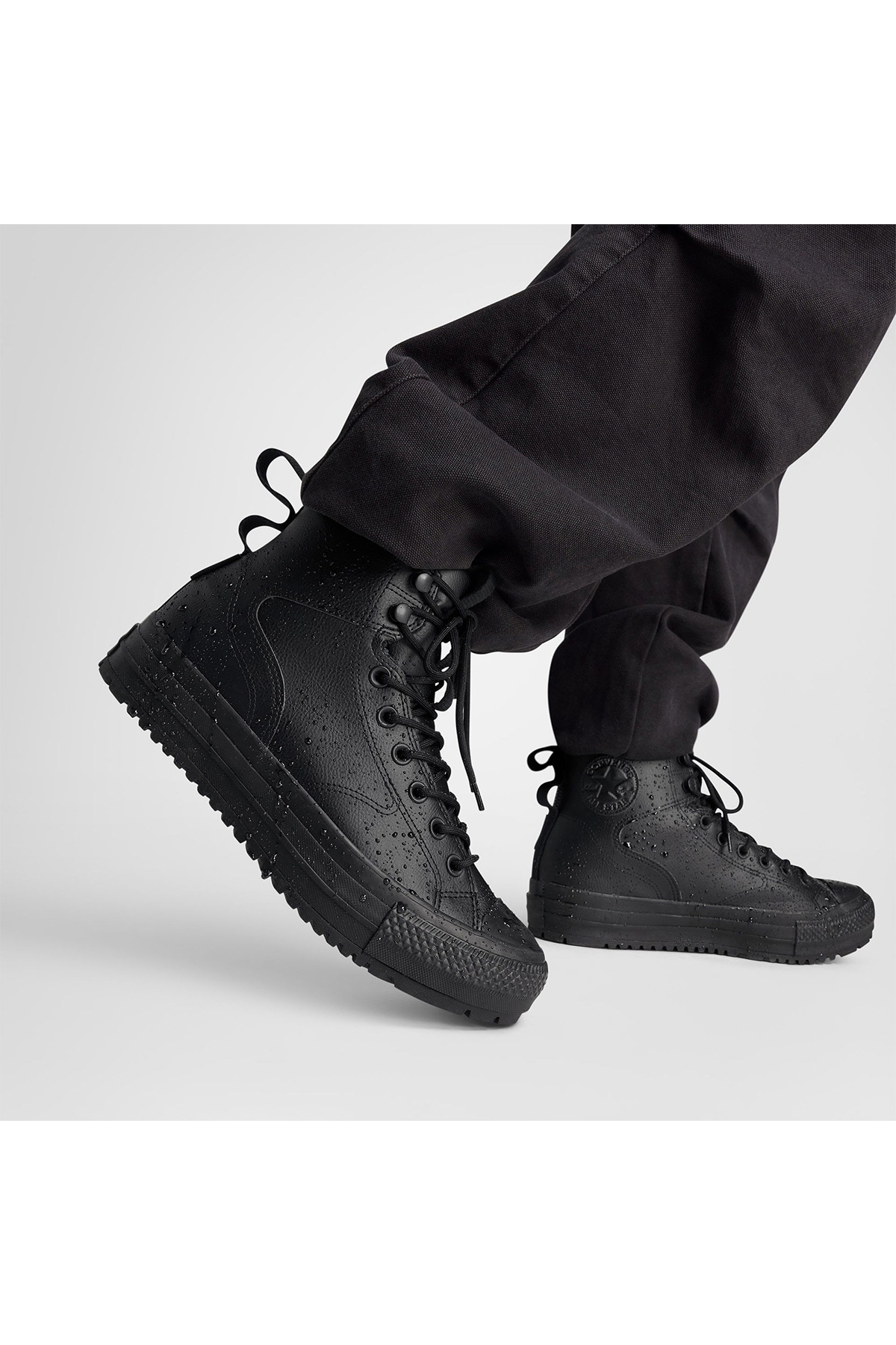 Chuck Taylor All Star Water Repellent Hike Erkek Siyah Sneaker - Görsel 7