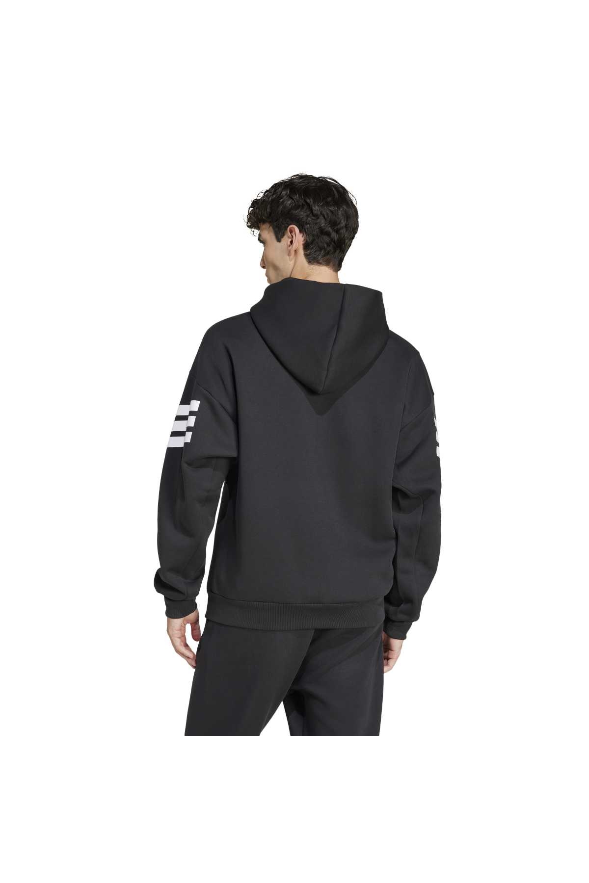 Fleece Insulated 3 Stripes Erkek Siyah Ceket Fiyatları - 201644784
