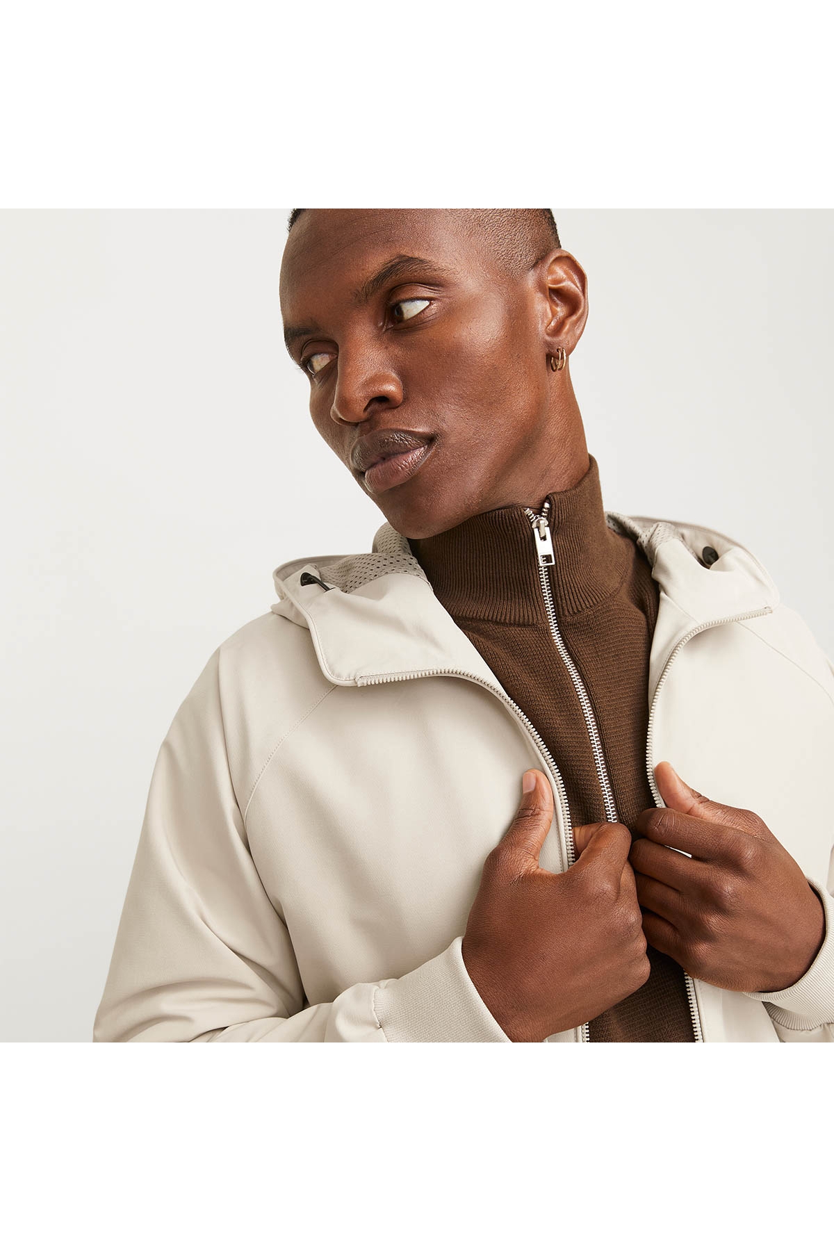 Jack&Jones Perfect Bomber Erkek Bej Kapüşonlu Ceket Fiyatları | Flo