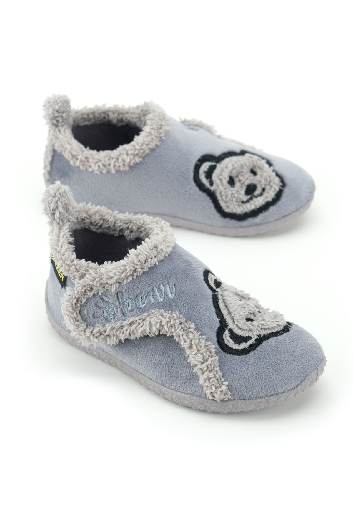 Erkek Çocuk Kışlık PVC Rahat Taban Tek Cırt Cırtlı Ayarlanabilir Kemer Ev Okul Kreş Panduf Ayakkabı - Görsel 2