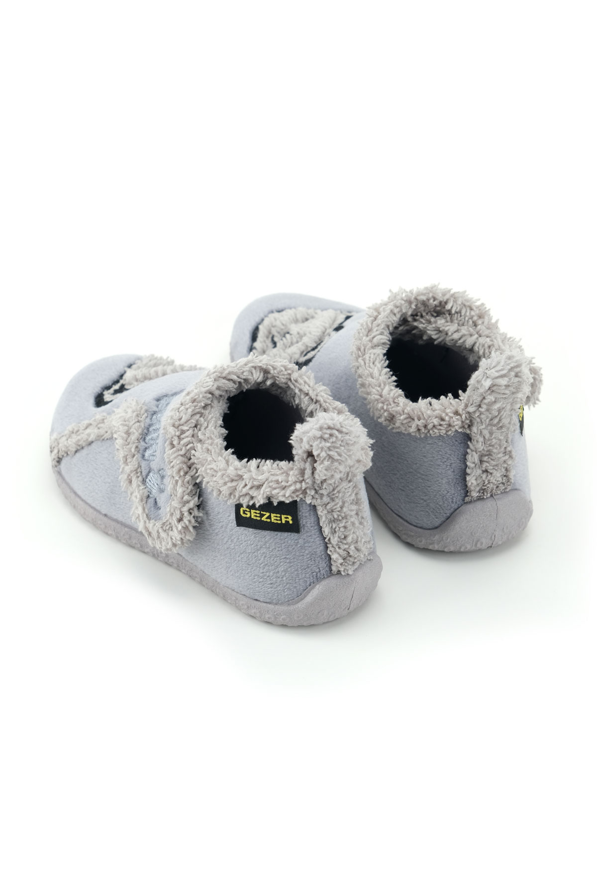 Erkek Çocuk Kışlık PVC Rahat Taban Tek Cırt Cırtlı Ayarlanabilir Kemer Ev Okul Kreş Panduf Ayakkabı - Görsel 5