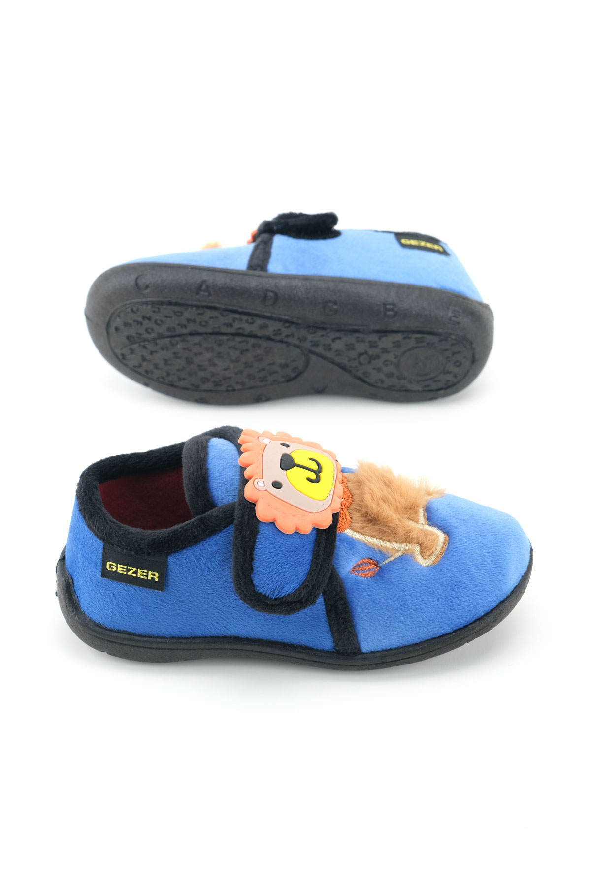 Kışlık Cırtlı Ayarlanabilir Rahat İç Taban Erkek Çocuk Panduf Ayakkabı - Görsel 6