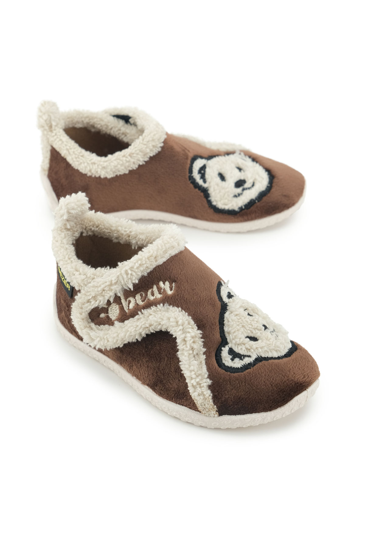 Erkek Çocuk Kışlık PVC Rahat Taban Tek Cırt Cırtlı Ayarlanabilir Kemer Ev Okul Kreş Panduf Ayakkabı - Görsel 2