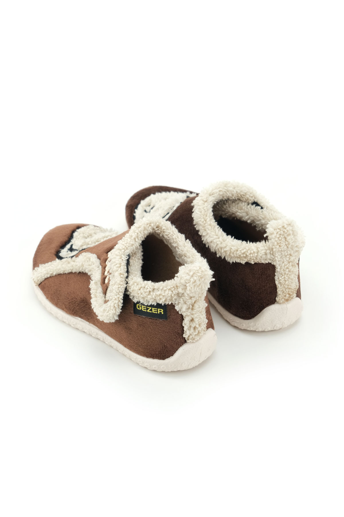 Erkek Çocuk Kışlık PVC Rahat Taban Tek Cırt Cırtlı Ayarlanabilir Kemer Ev Okul Kreş Panduf Ayakkabı - Görsel 5