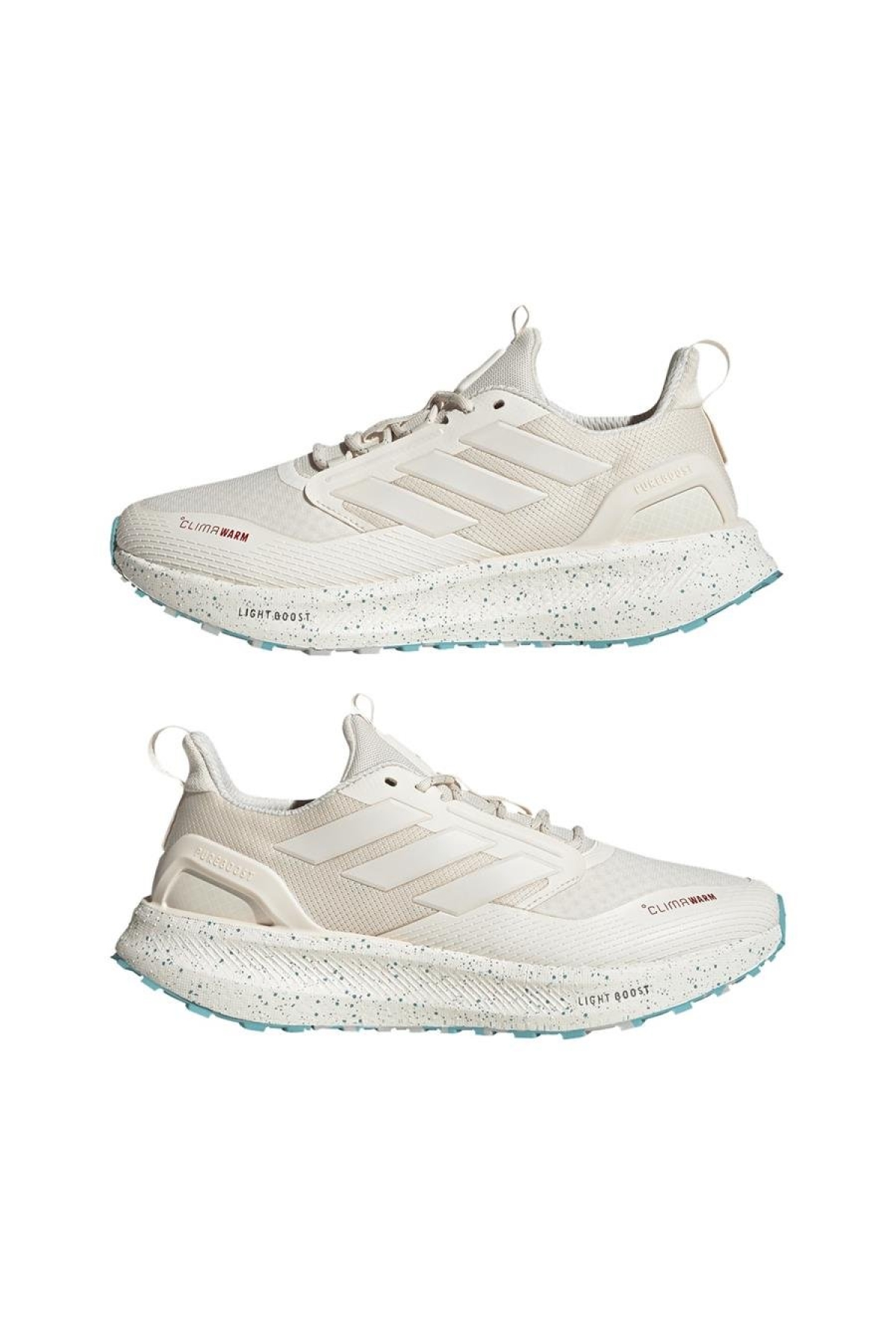 Erkek Beyaz Koşu Ayakkabısı PUREBOOST 5 CLIMAWARM JR2576 - Görsel 3