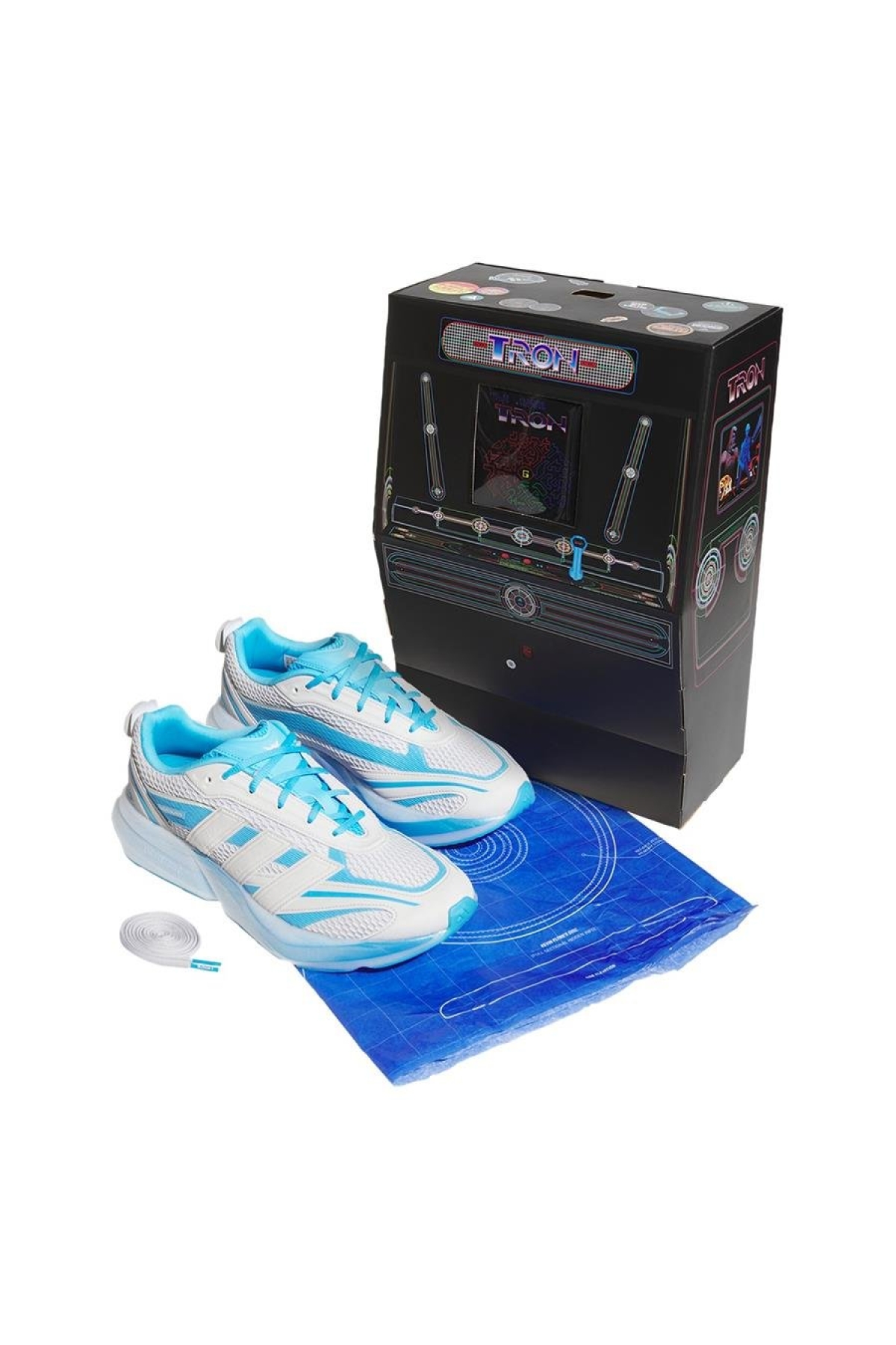 Erkek Beyaz Koşu Ayakkabısı LIGHTBLAZE GLOW HQ5058 - Görsel 3