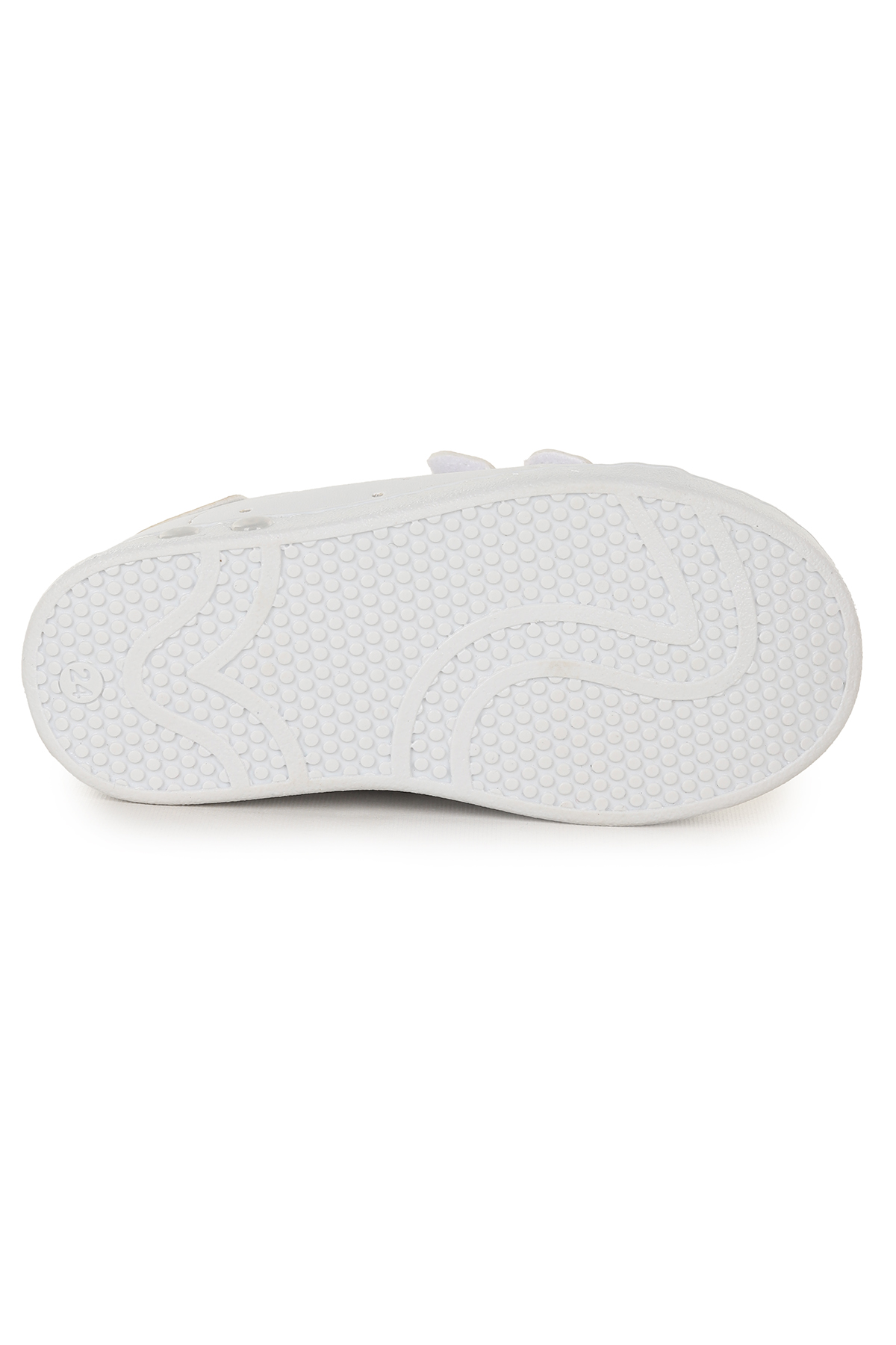 Royzo Cırtlı Işıklı Kız Çocuk Spor Ayakkabı Beyaz - Görsel 6