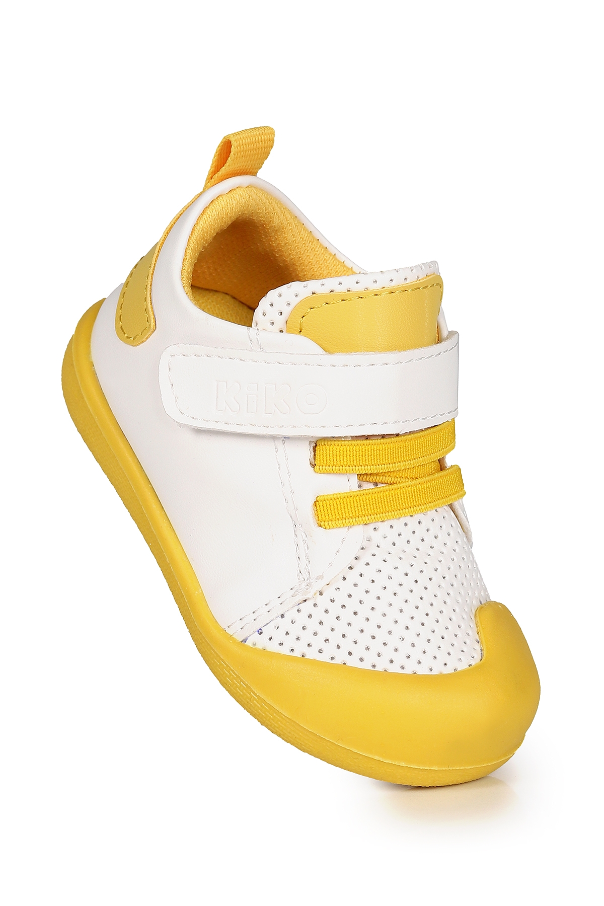 Roce Cırtlı Kız Bebek İlk Adım Ortopedik Günlük Ayakkabı Sarı - Görsel 4