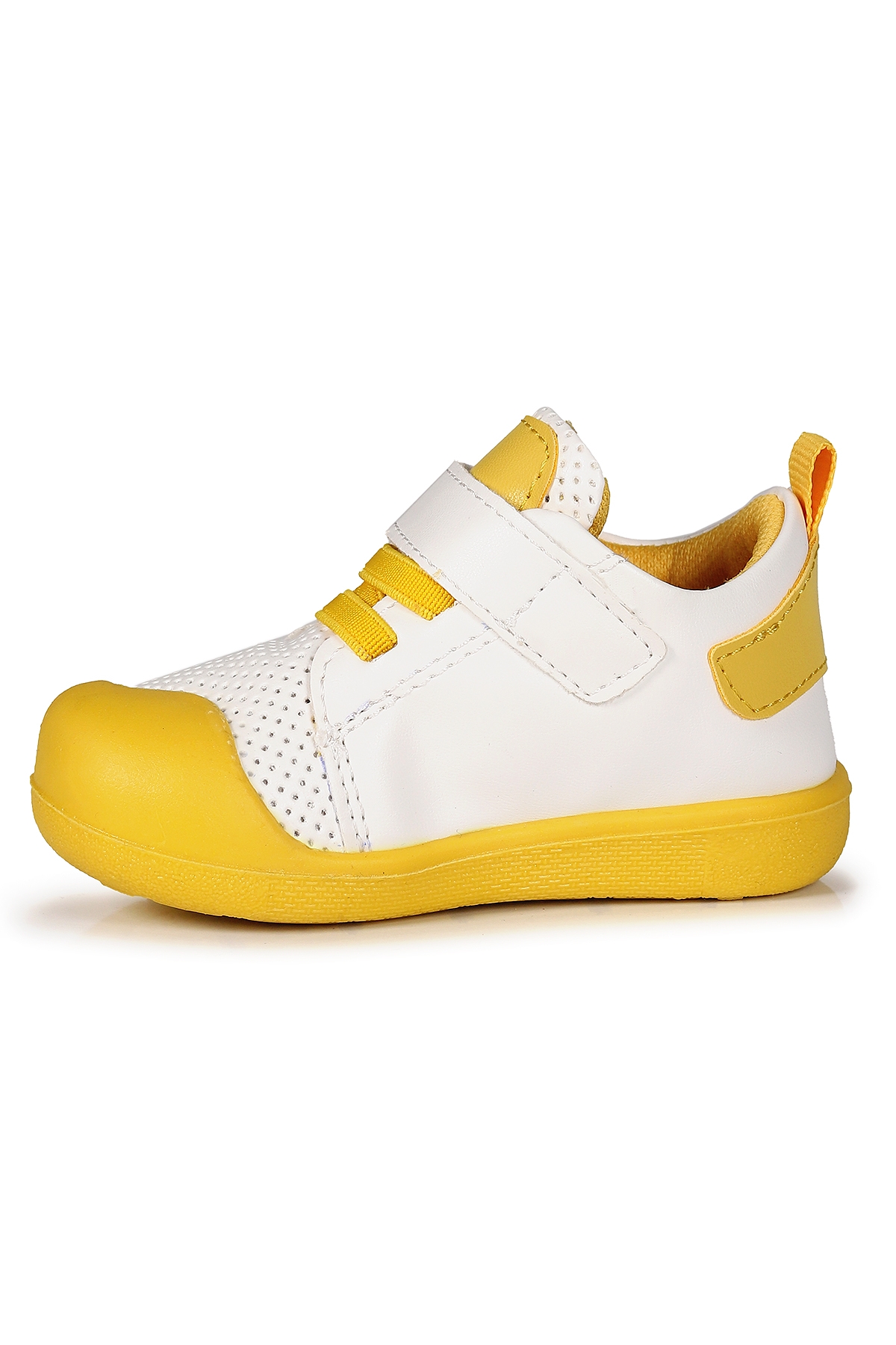 Roce Cırtlı Kız Bebek İlk Adım Ortopedik Günlük Ayakkabı Sarı - Görsel 5