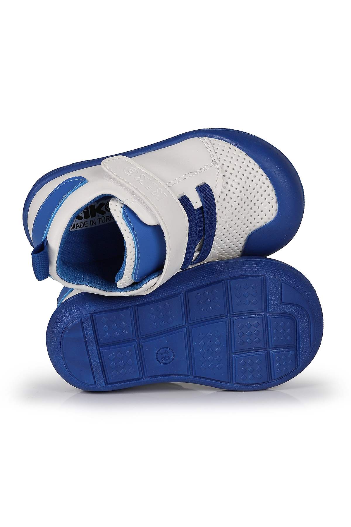 Roce Cırtlı Kız Bebek İlk Adım Ortopedik Günlük Ayakkabı Saks Mavi - Görsel 6