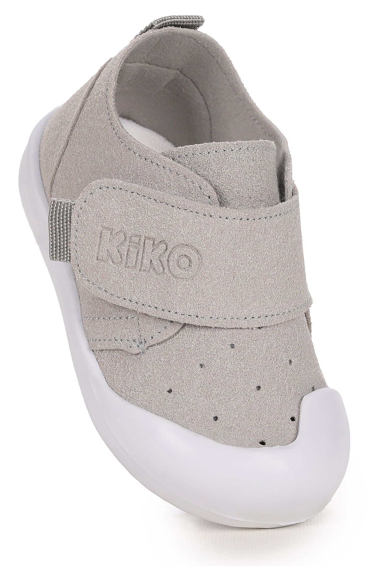 Rosie İlk Adım Cırtlı Kız Bebek Günlük Ayakkabı Gri - Görsel 2