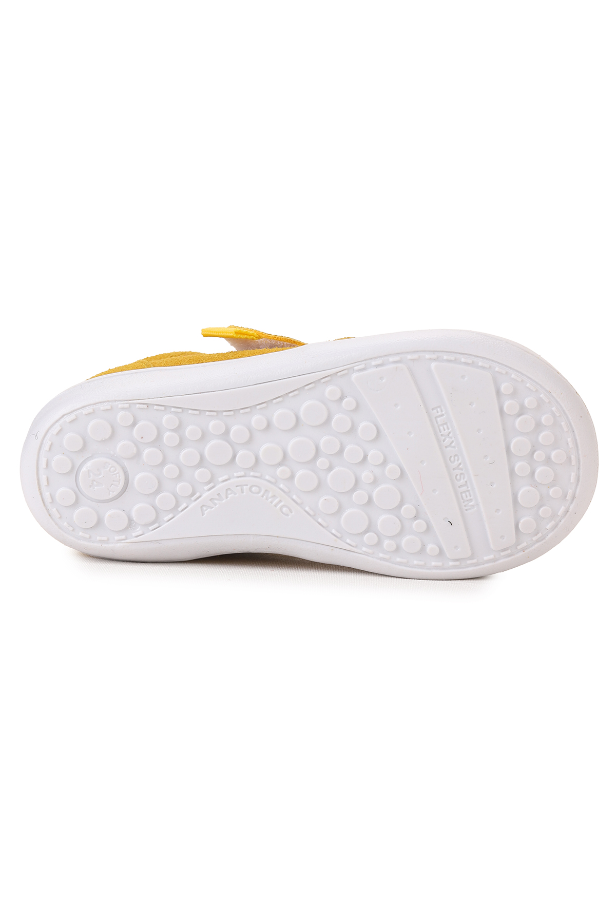 Winnie İlk Adım Cırtlı Kız Bebek Günlük Bot Ayakkabı Sarı - Görsel 6