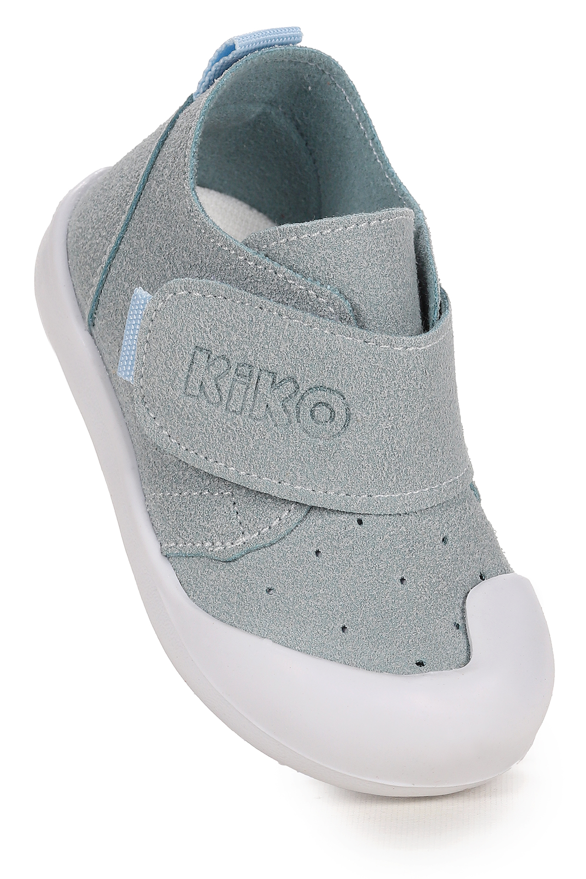 Rosie İlk Adım Cırtlı Kız Bebek Günlük Ayakkabı Bebe Mavi - Görsel 2